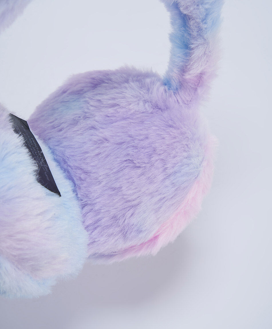 Orejera ni&ntilde;a dise&ntilde;o purpura