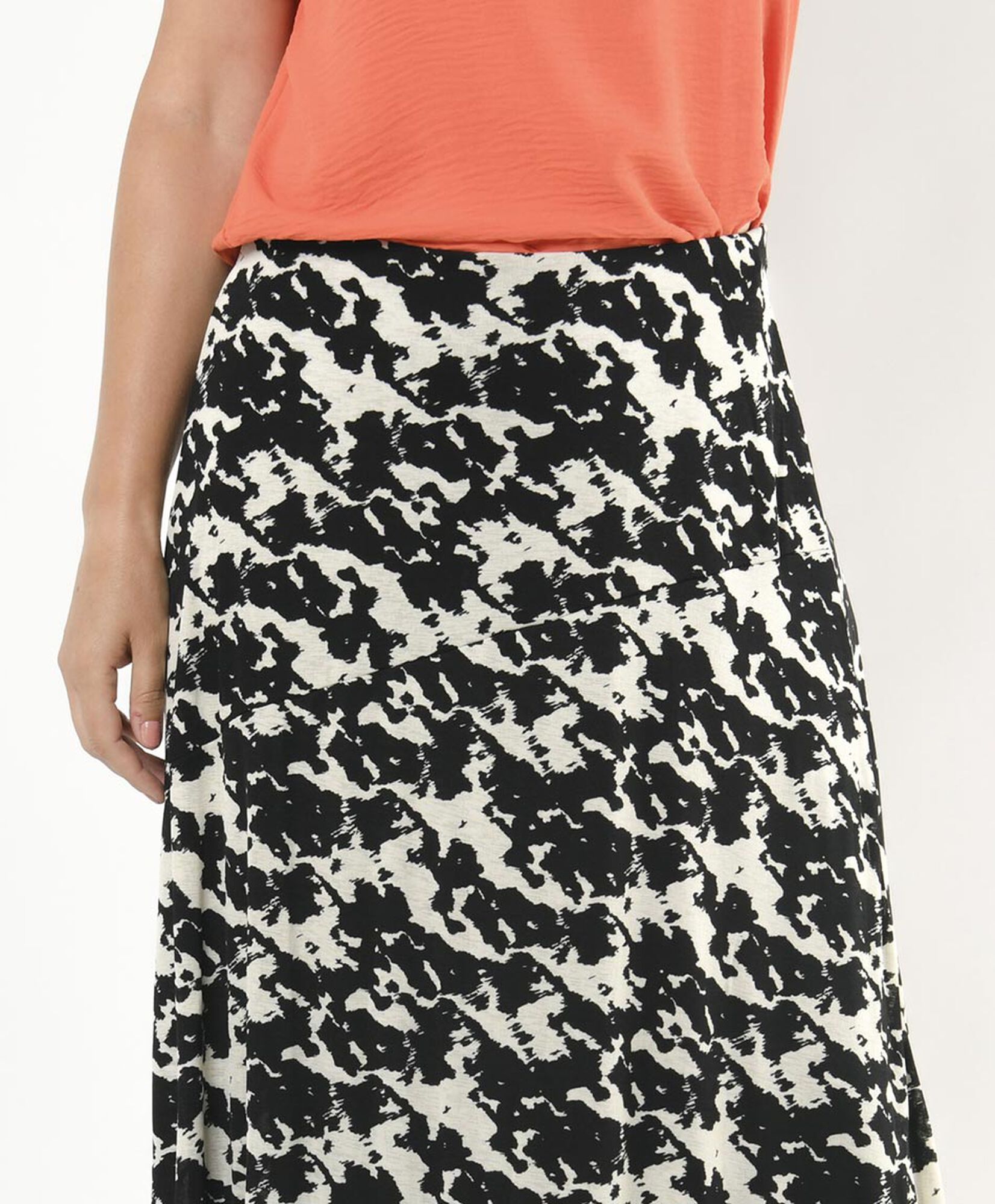 Falda mujer estampado bicolor Falda mujer estampado bicolor