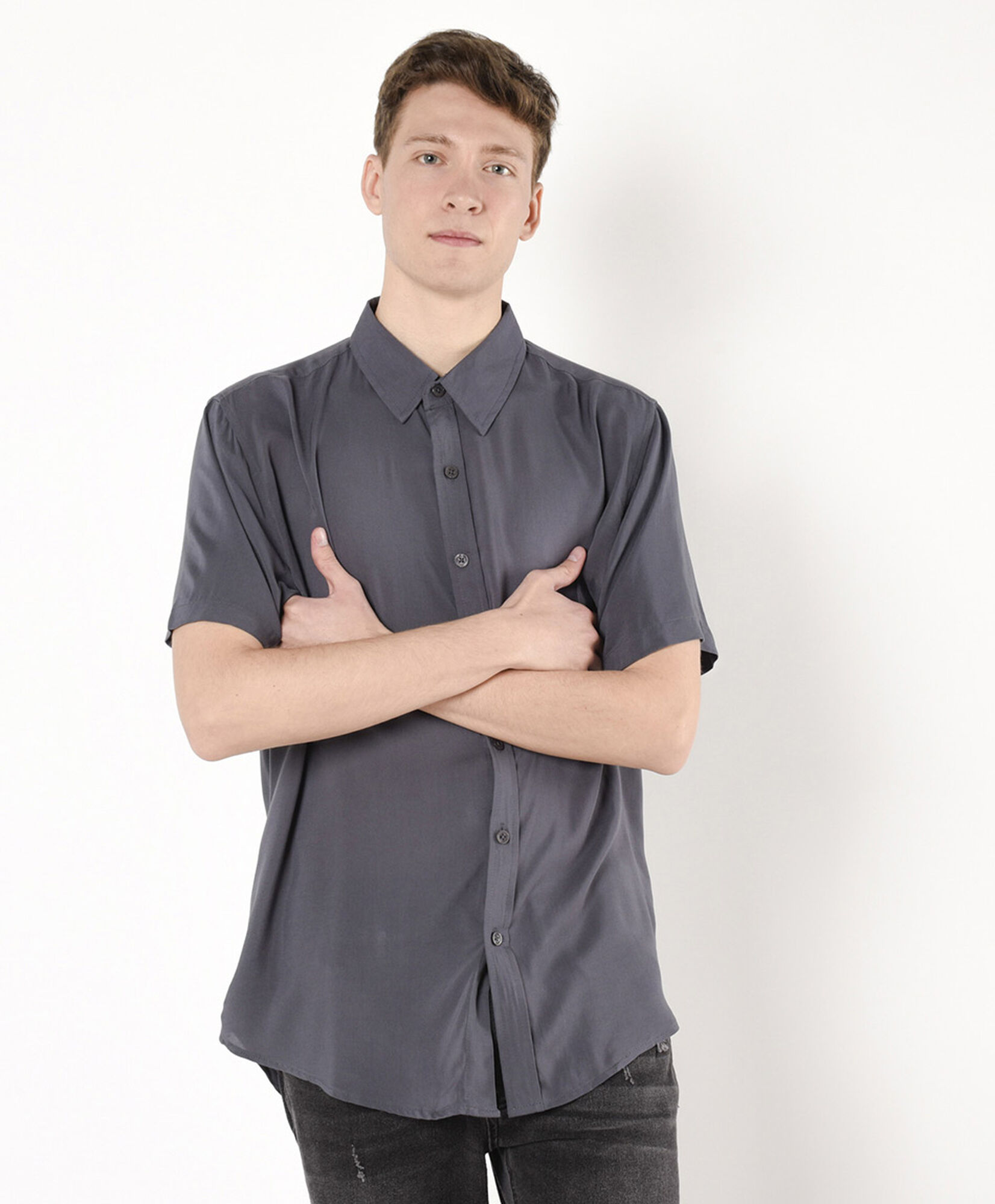 Camisa hombre colores manga corta Camisa hombre colores manga corta