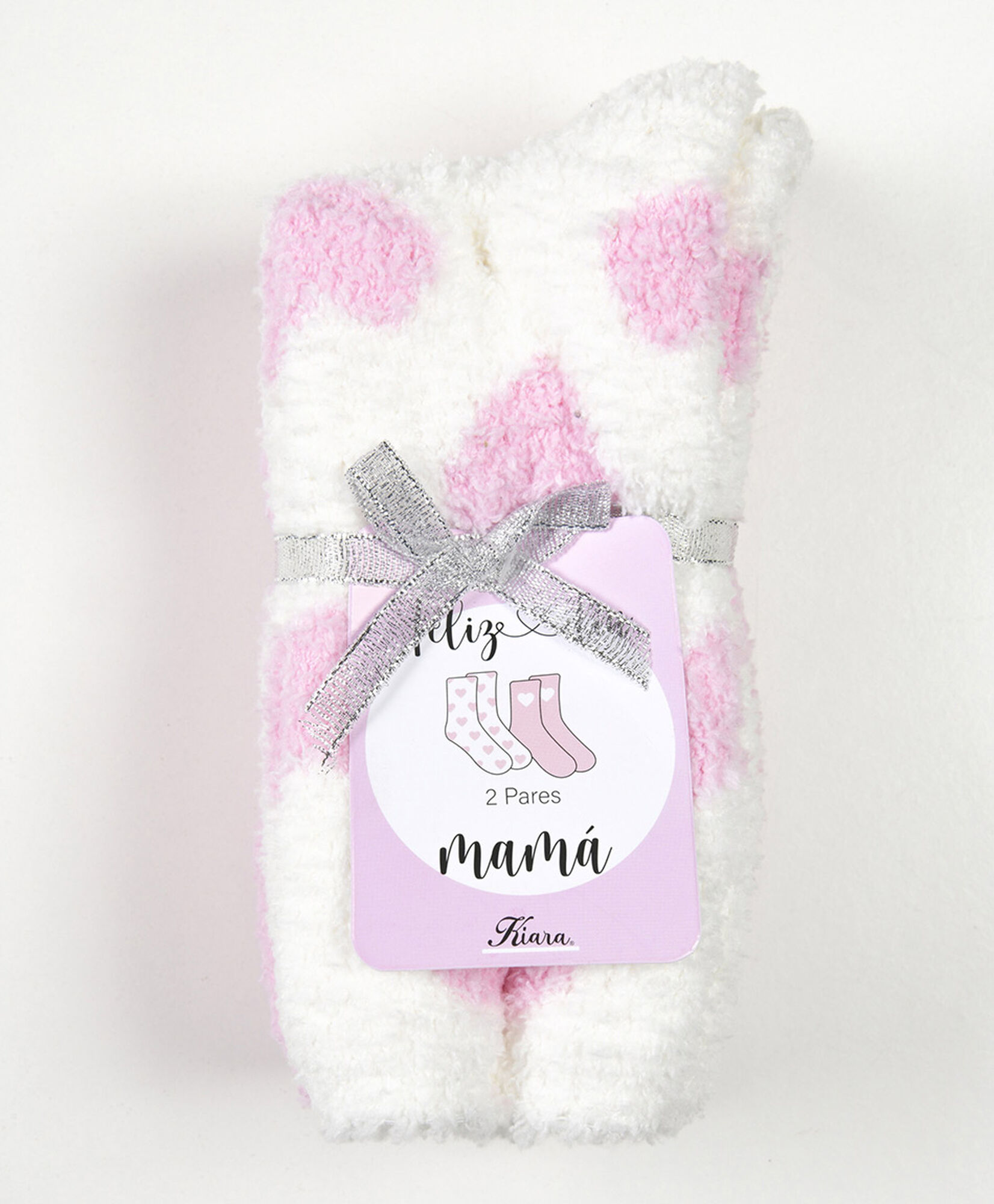 Pack 2 calcetines mujer gruesos corazón Pack 2 calcetines mujer gruesos corazón