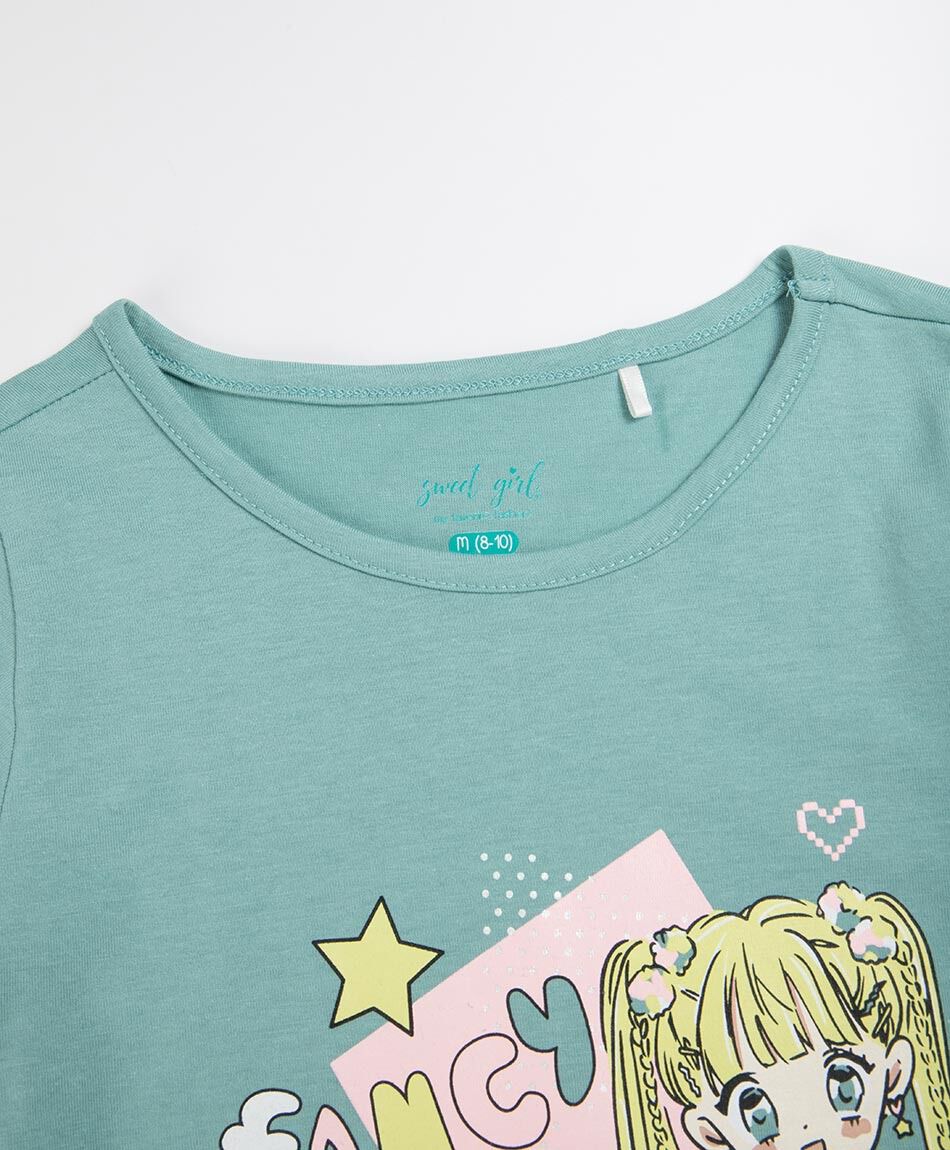 Polera ni&ntilde;a fancy