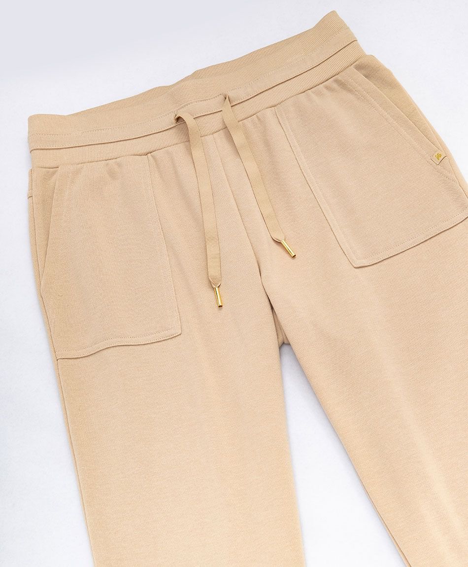 Pantal&oacute;n deportivo mujer beige