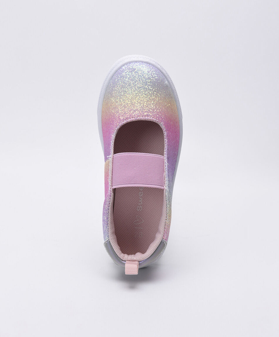 Ballerina infantil tie dye brillos
