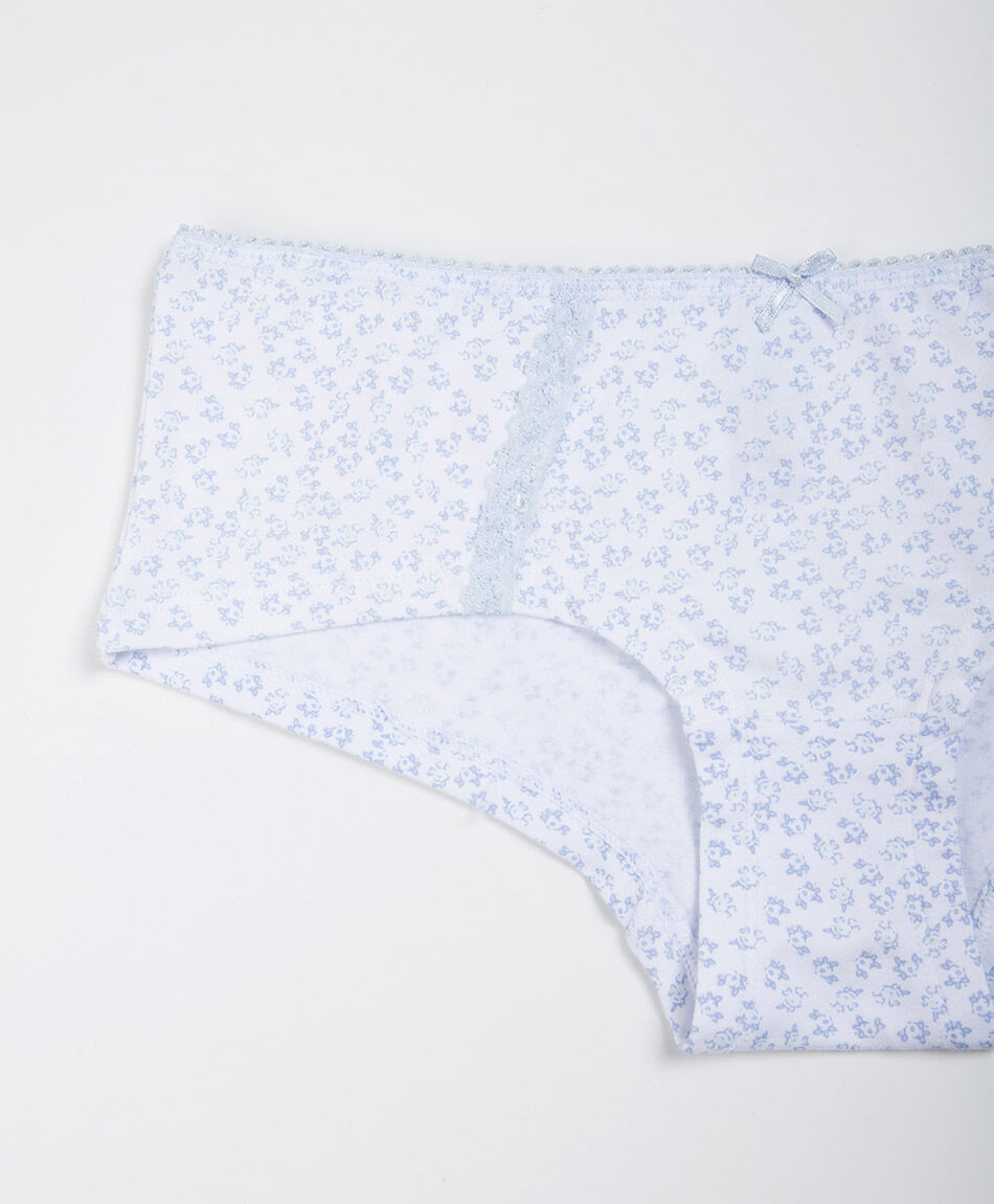 Pantaleta mujer lazo print