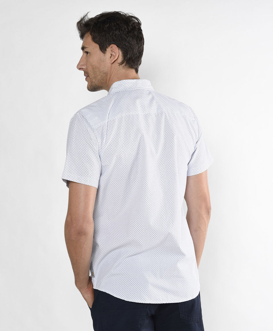 Camisa puntos manga corta