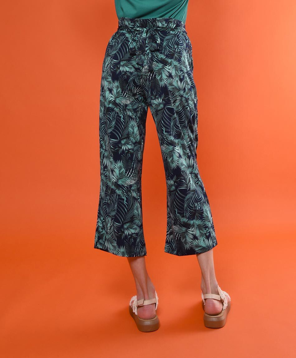 Falda pantal&oacute;n midi