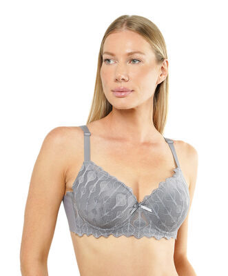 Sostén mujer encajes costado seamless