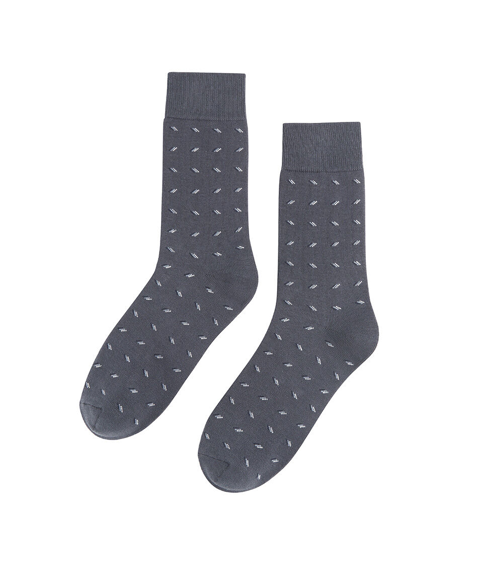 Pack 2 calcetines hombre puntos