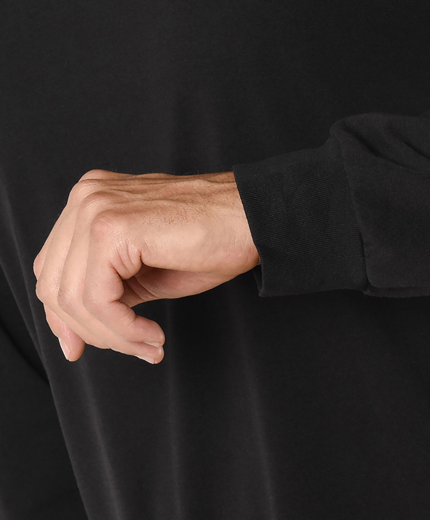 Polera hombre lisa manga larga Polera hombre lisa manga larga