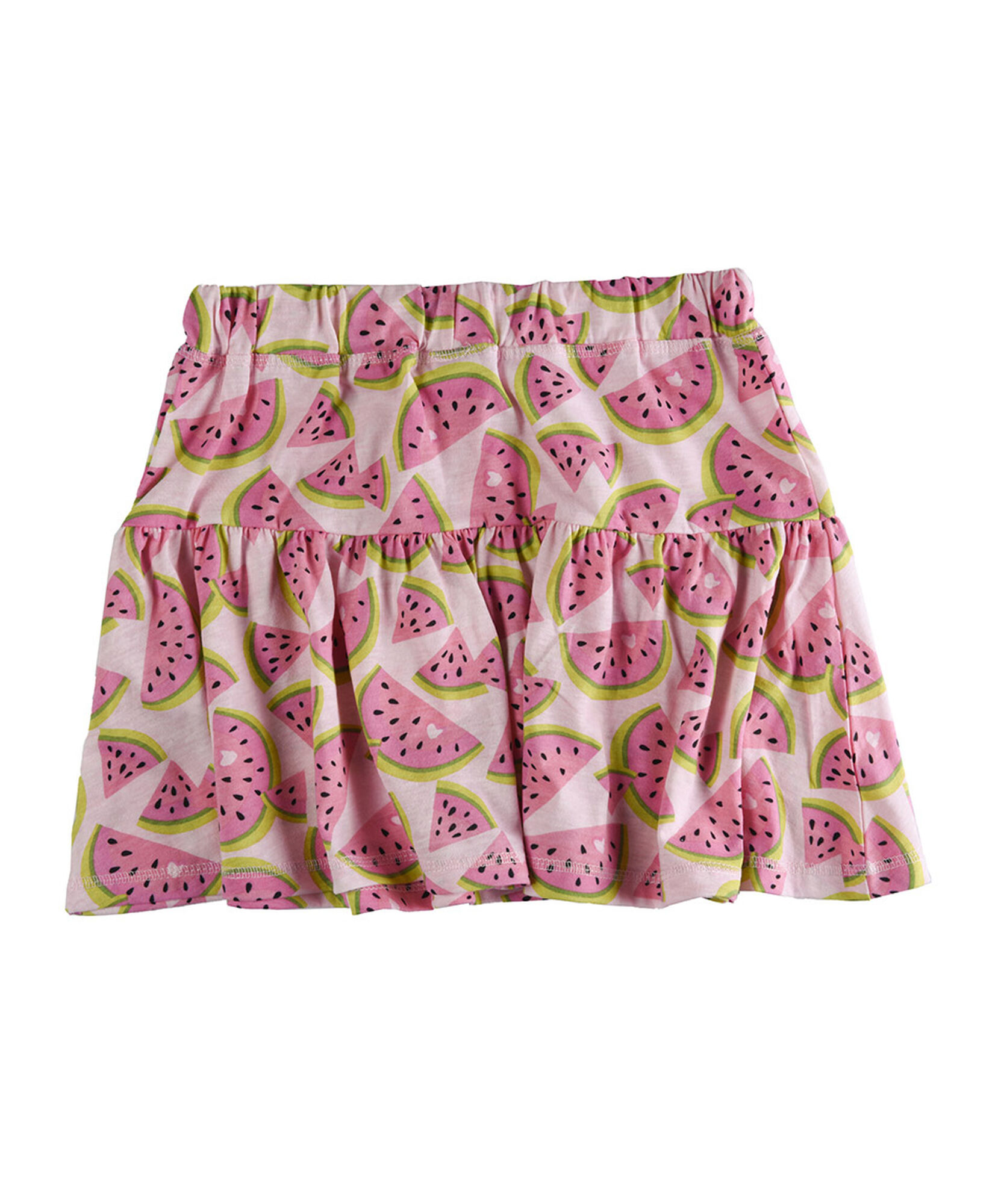 Falda hasta la rodilla niña sandia Falda hasta la rodilla niña sandia