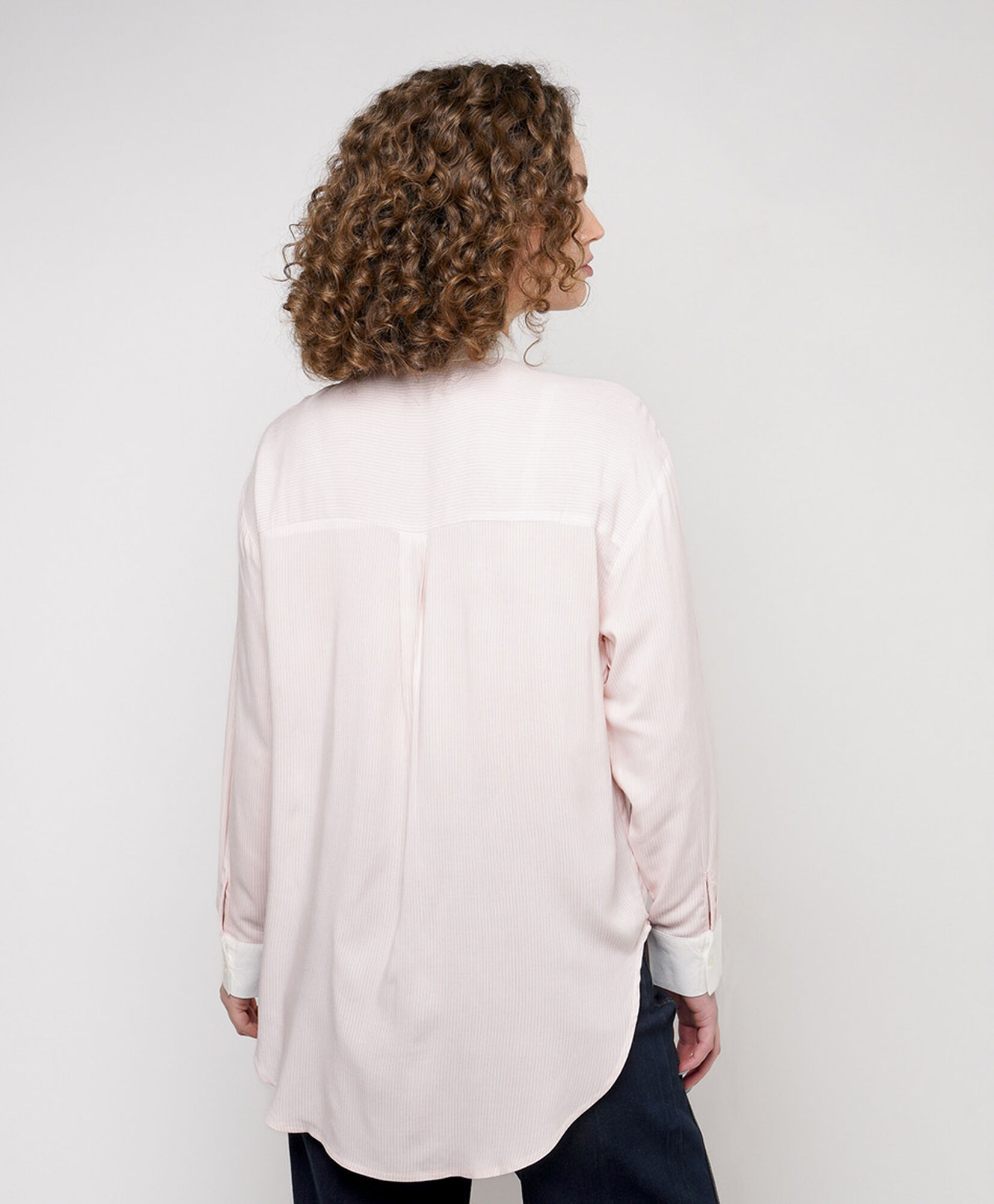 Blusa mujer líneas contraste Blusa mujer líneas contraste