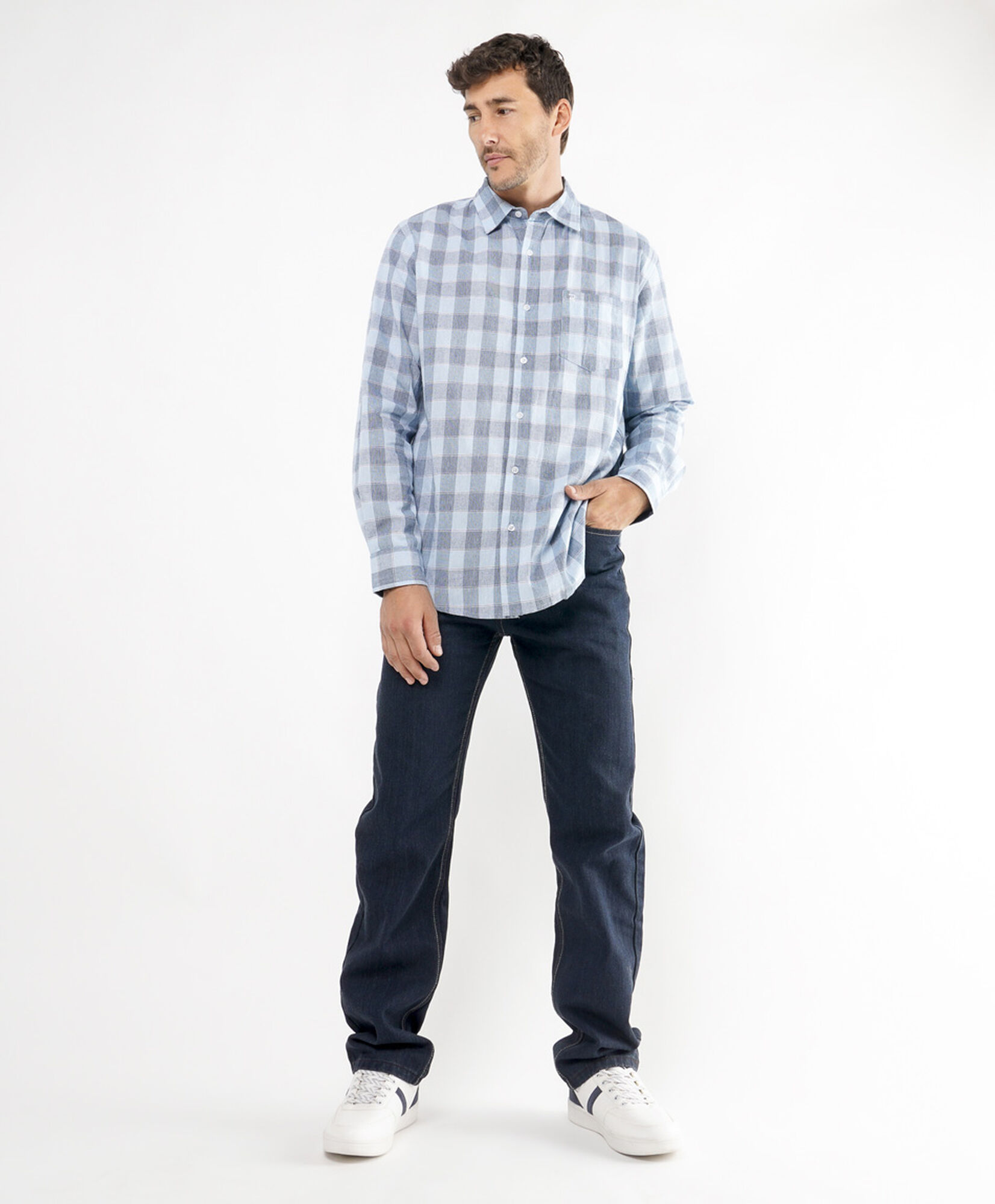 Camisa hombre cuadrillé Camisa hombre cuadrillé