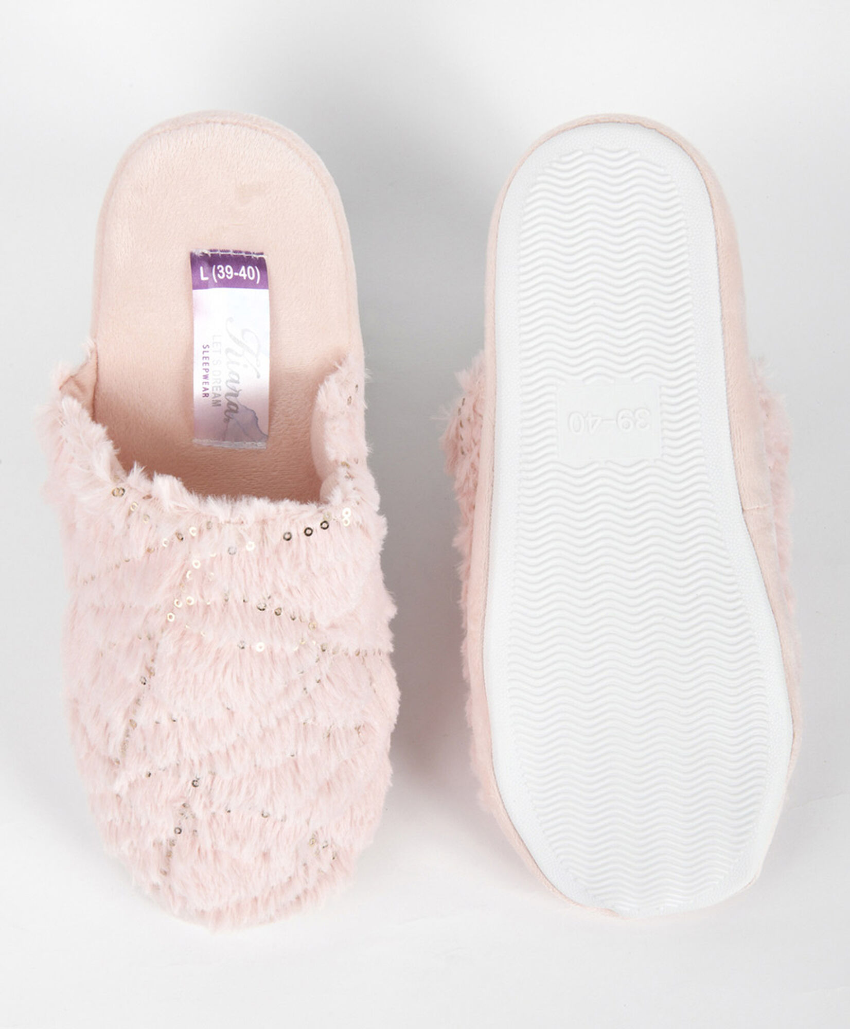 Pantufla mujer brillos Pantufla mujer brillos