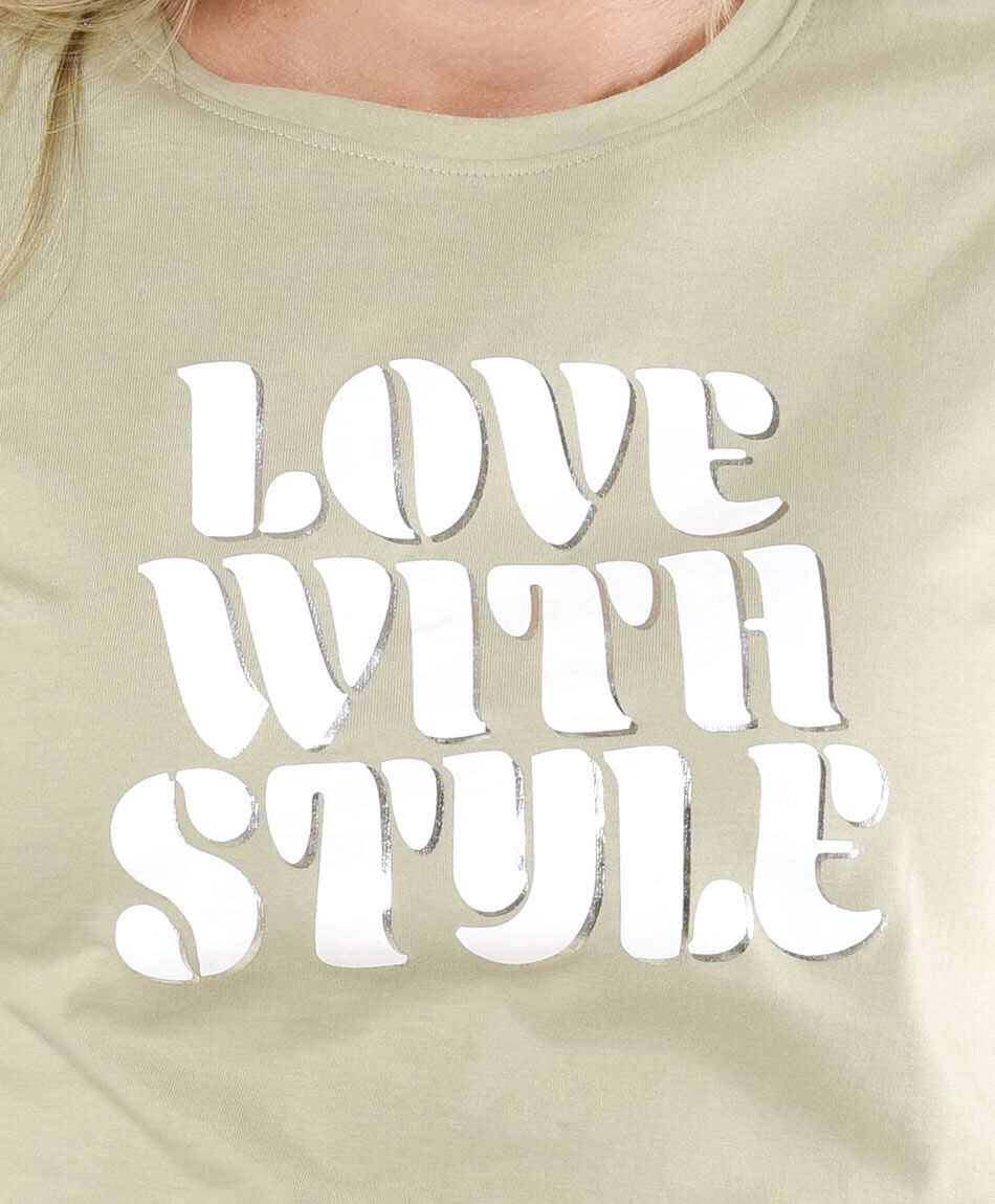 Polera mujer love with style
