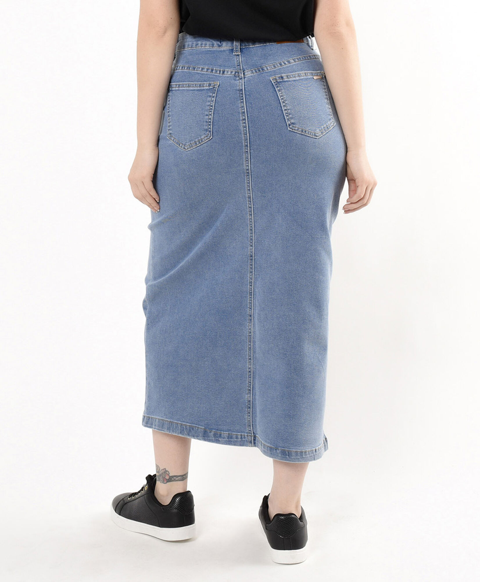 Falda mujer denim larga Falda mujer denim larga