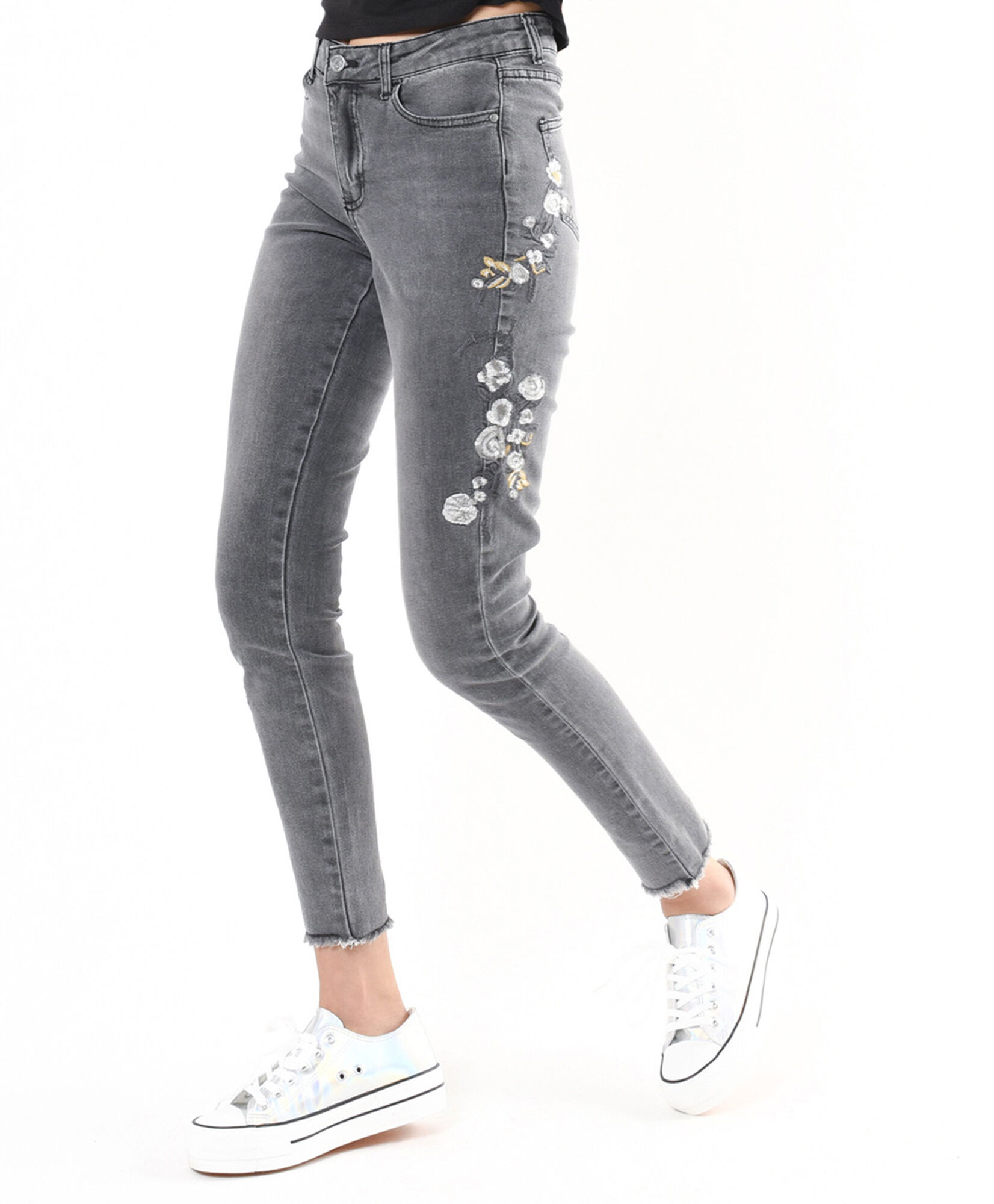 Jeans mujer bordados skinny fit Jeans mujer bordados skinny fit