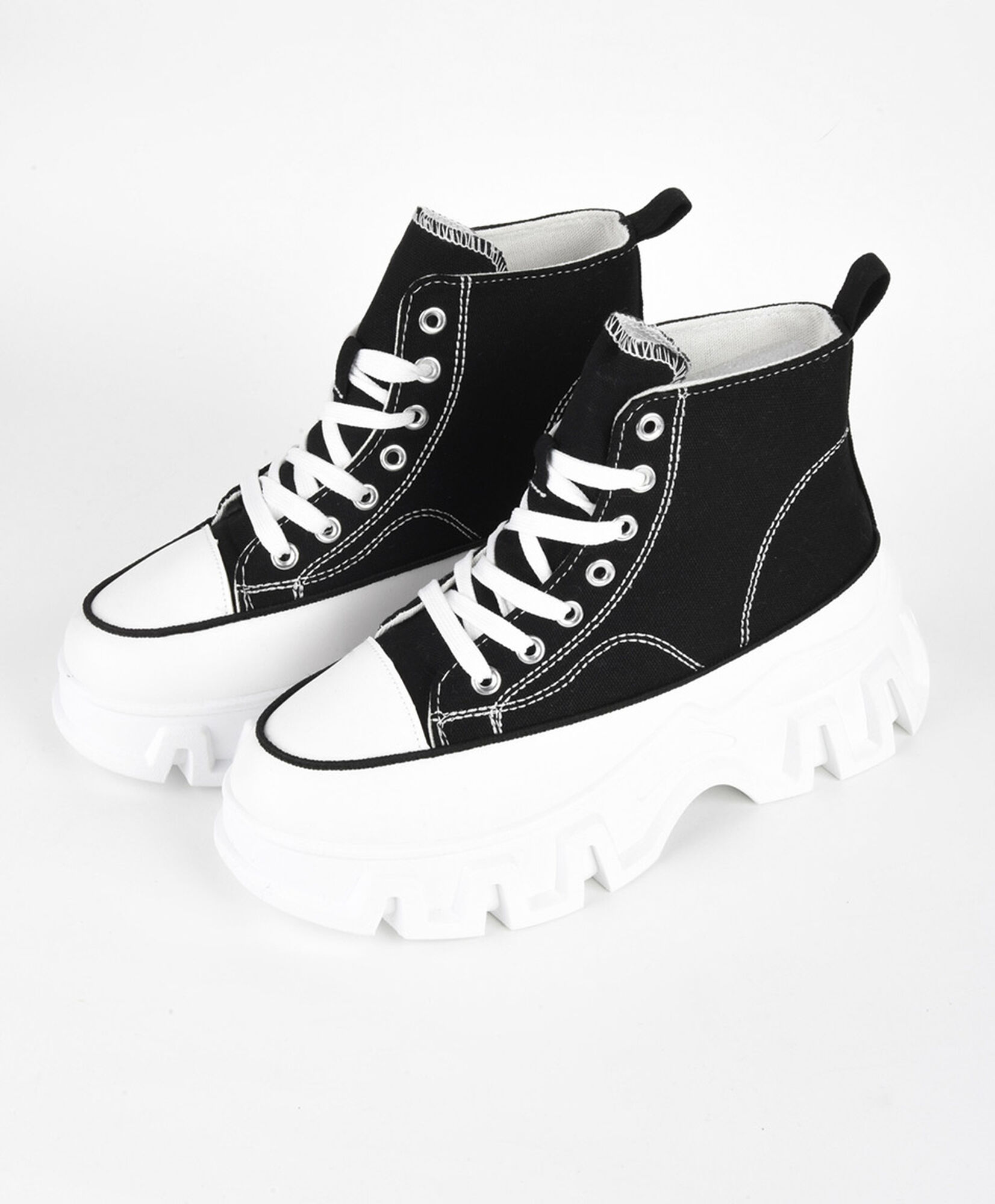 Zapatilla mujer plataforma grande negra Zapatilla mujer plataforma grande negra
