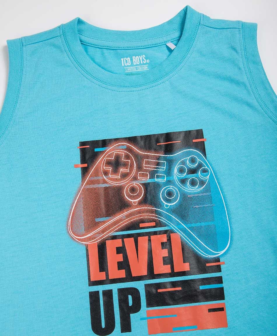 Polera ni&ntilde;o level up
