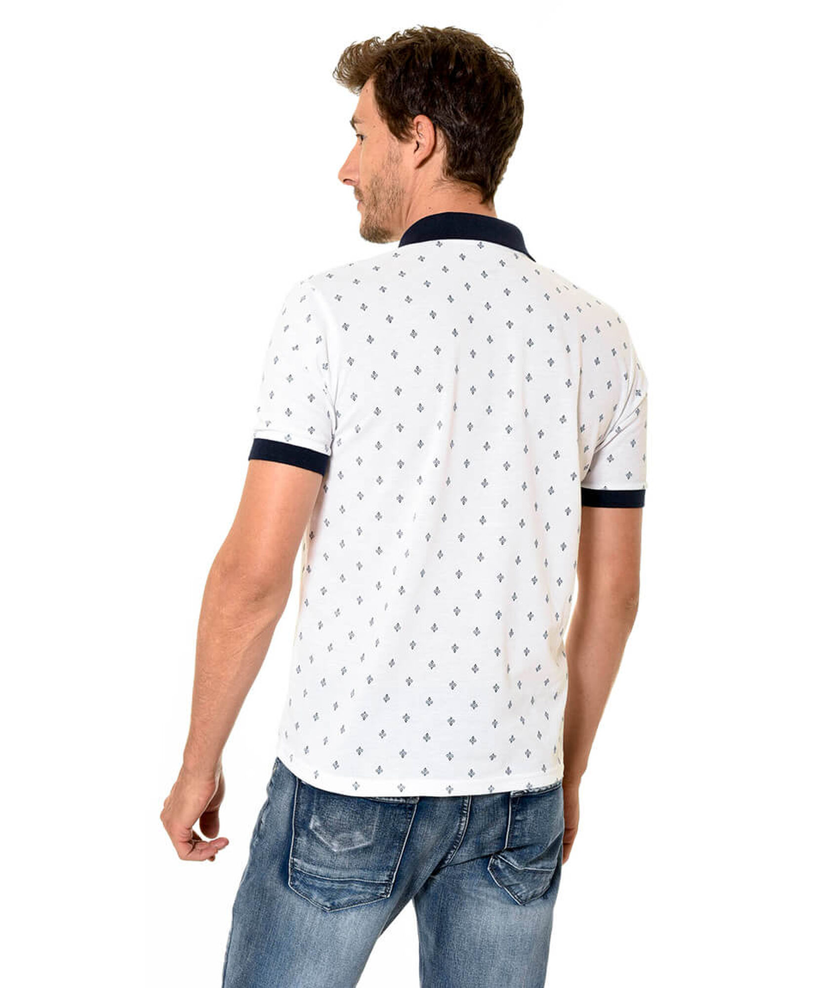 Polera pique print Polera pique print