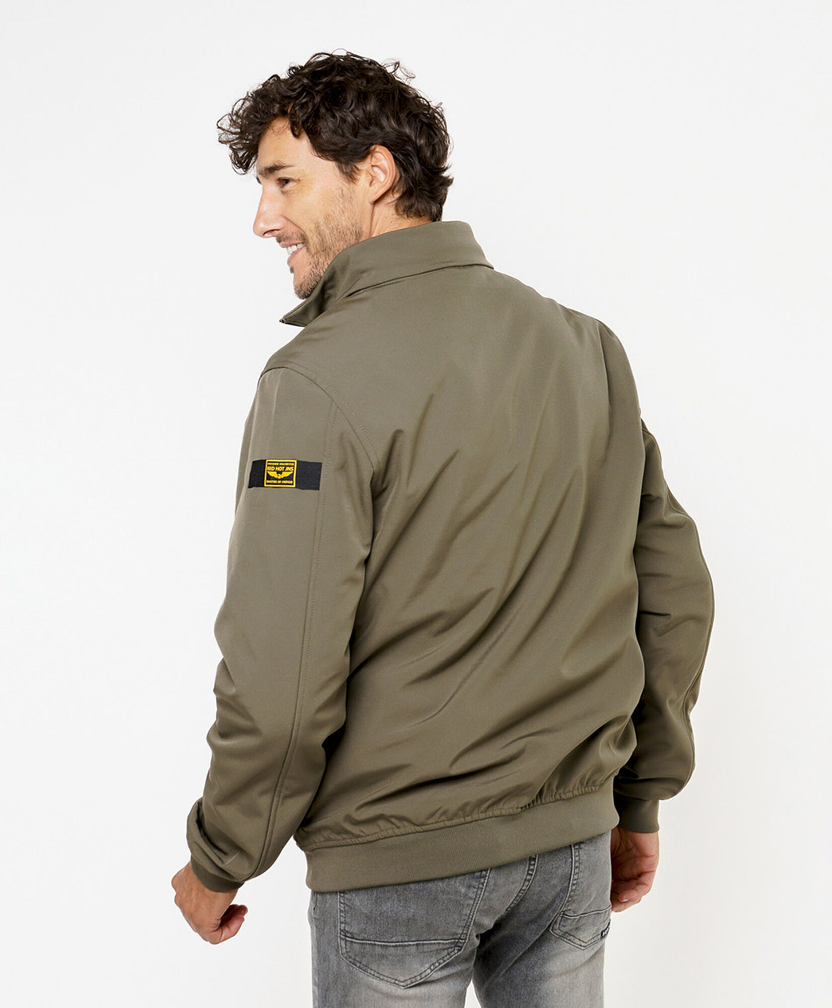 Chaqueta hombre soft shell verde Chaqueta hombre soft shell verde