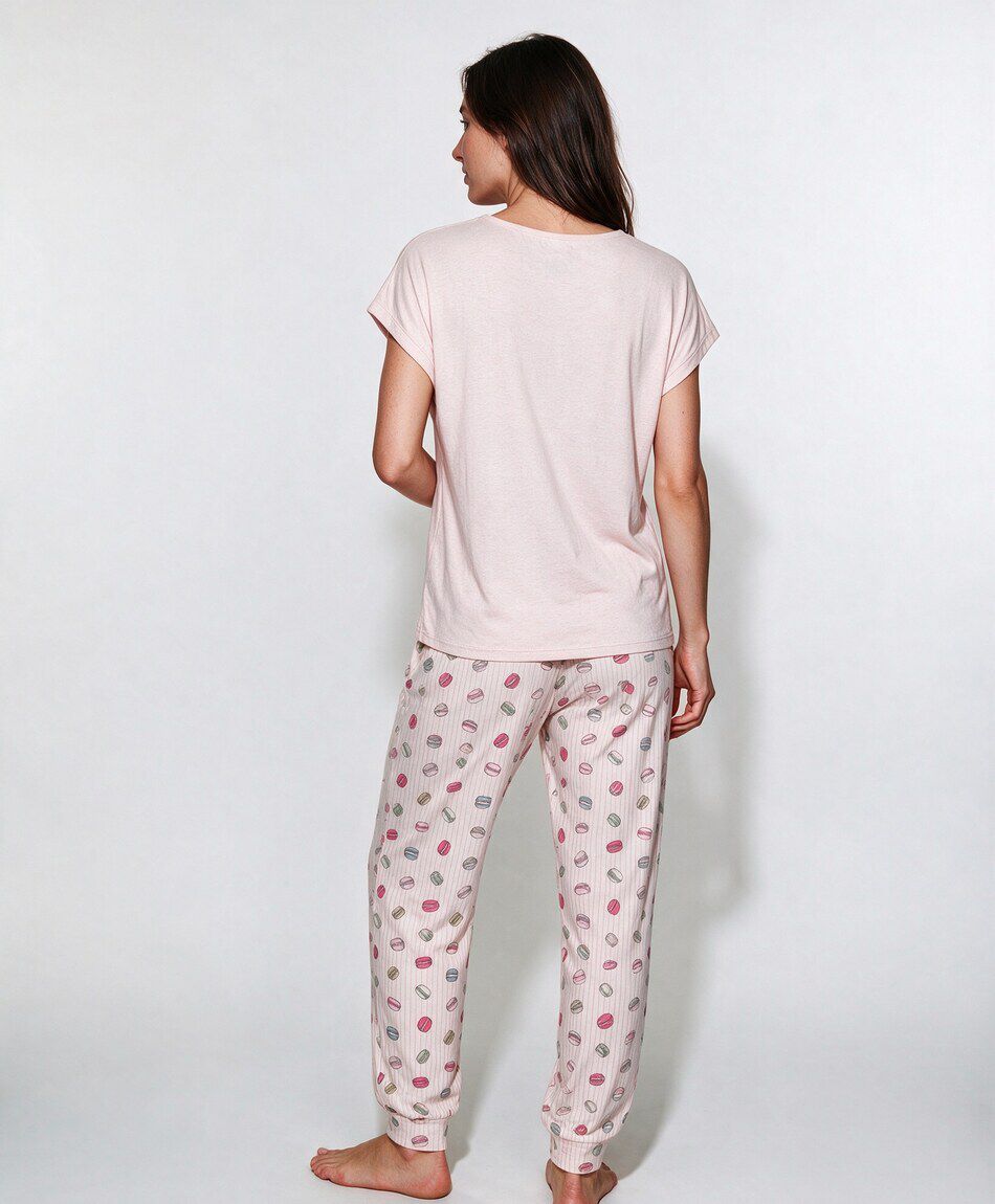 Pijama mujer melange dog