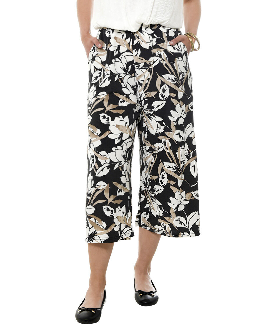 Falda pantalon estampado
