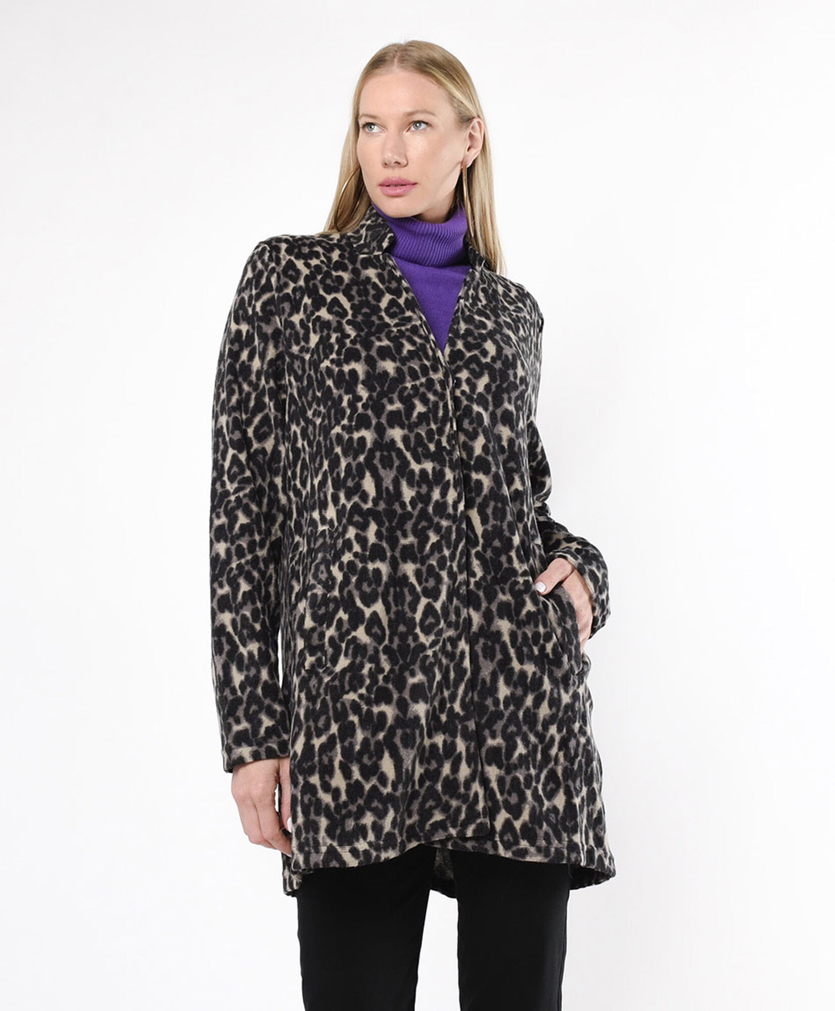 Chaqueta mujer polar animal print Chaqueta mujer polar animal print