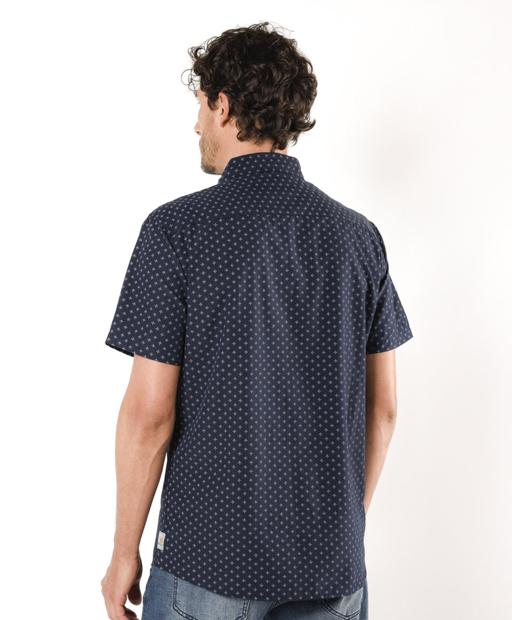 Camisa hombre mini print Camisa hombre mini print