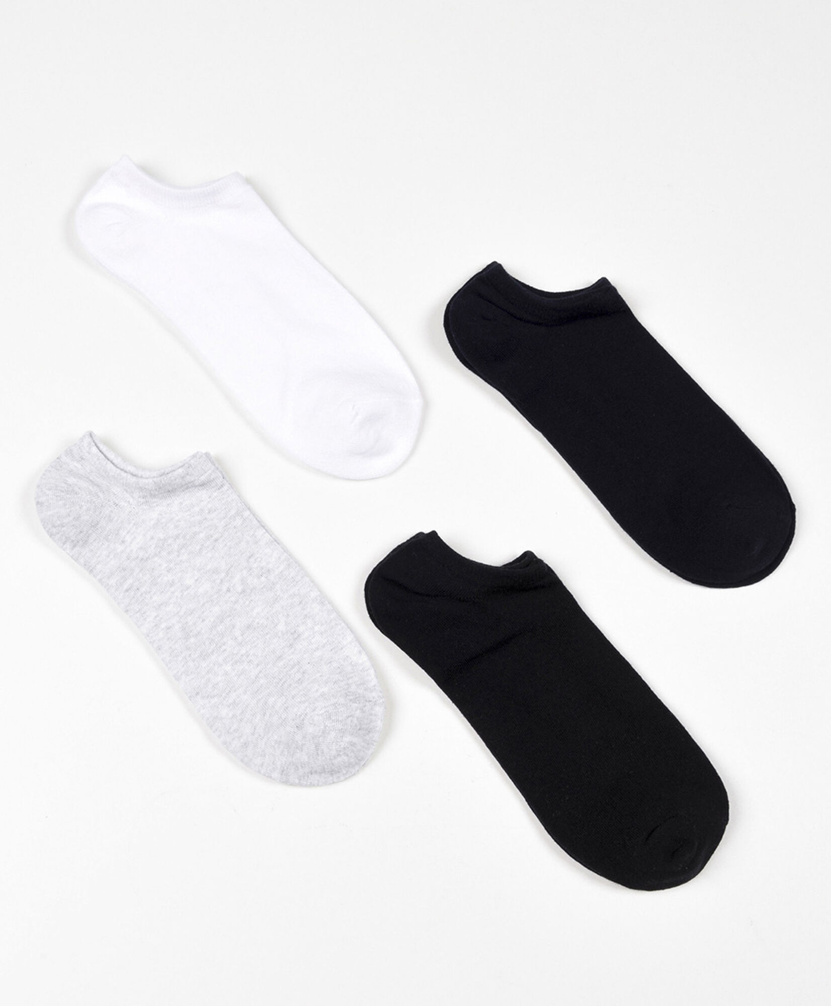 Pack 4 calcetines hombre bajos Pack 4 calcetines hombre bajos
