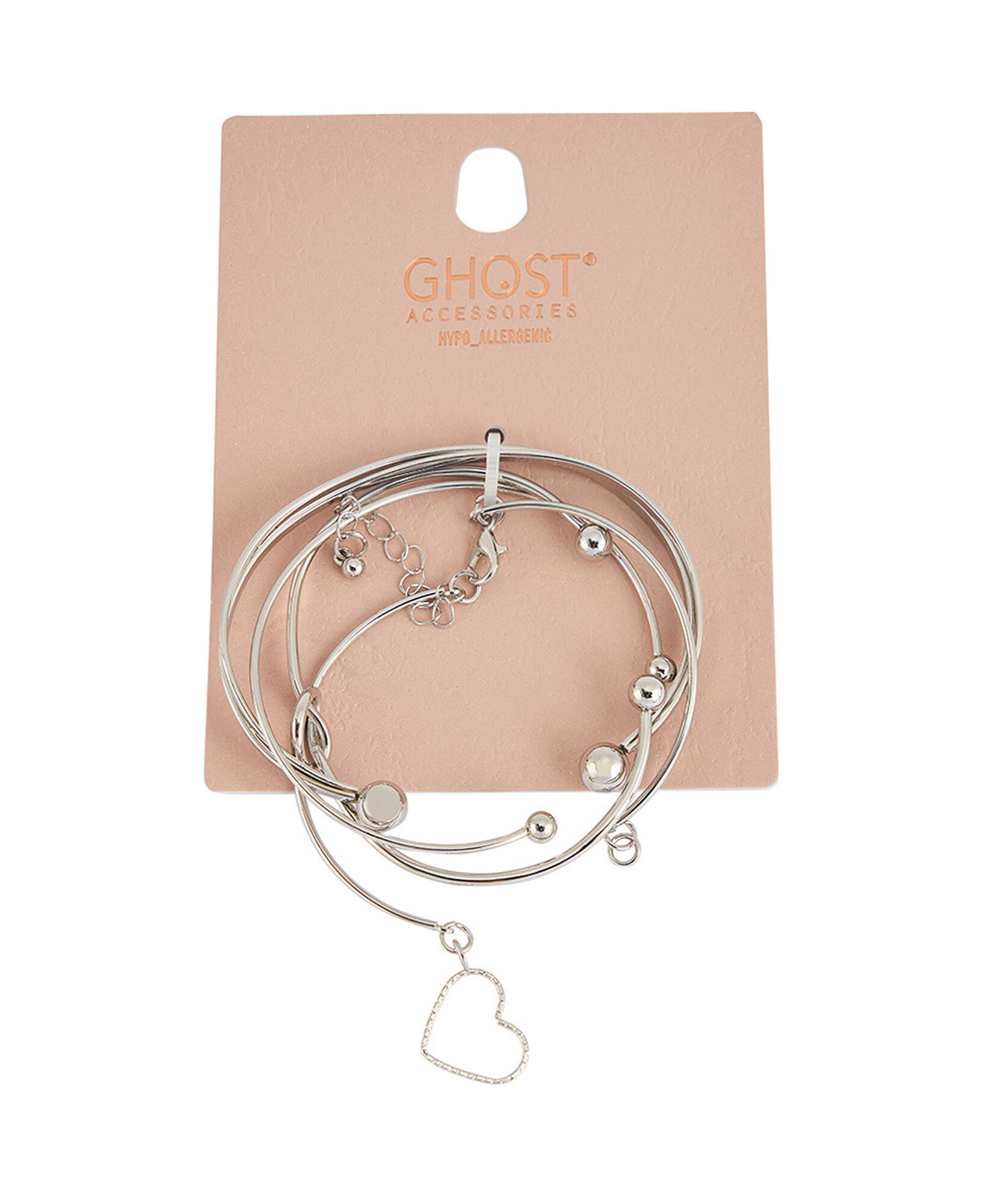 Set 4 pulseras mujer silver Set 4 pulseras mujer silver