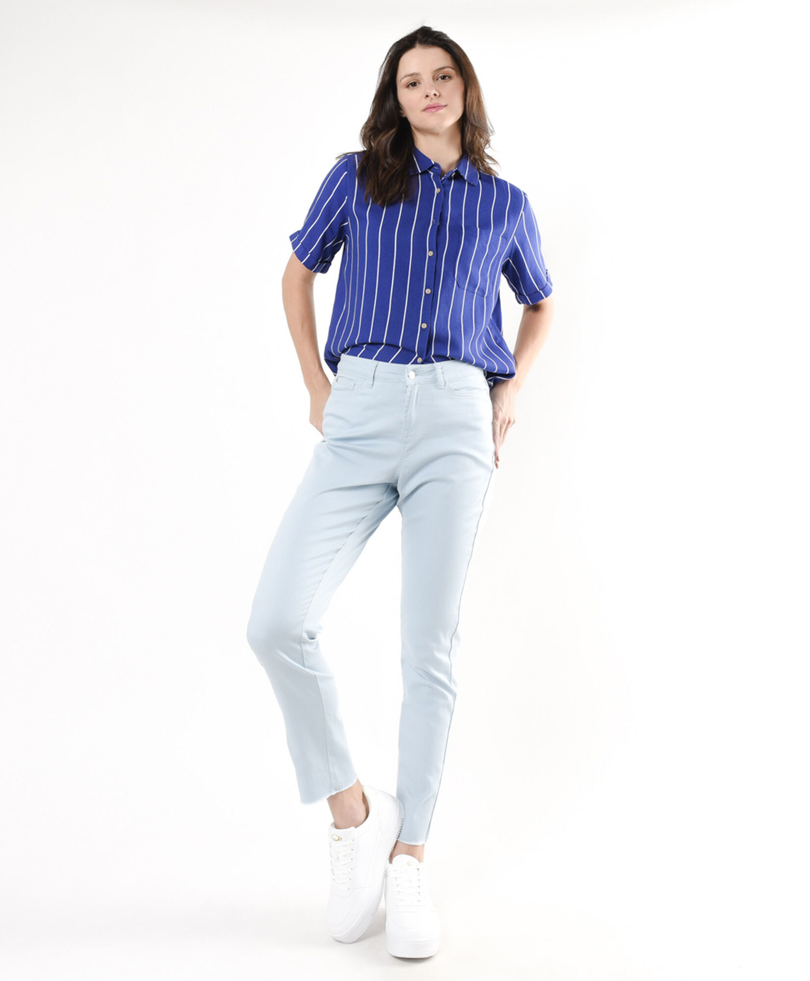 Jeans mujer lisos celeste Jeans mujer lisos celeste