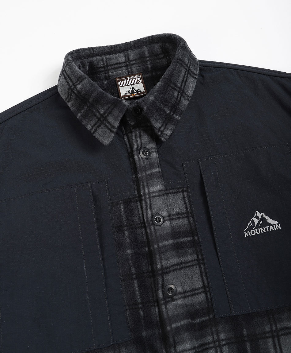 Chaqueta hombre polar escoc&eacute;s