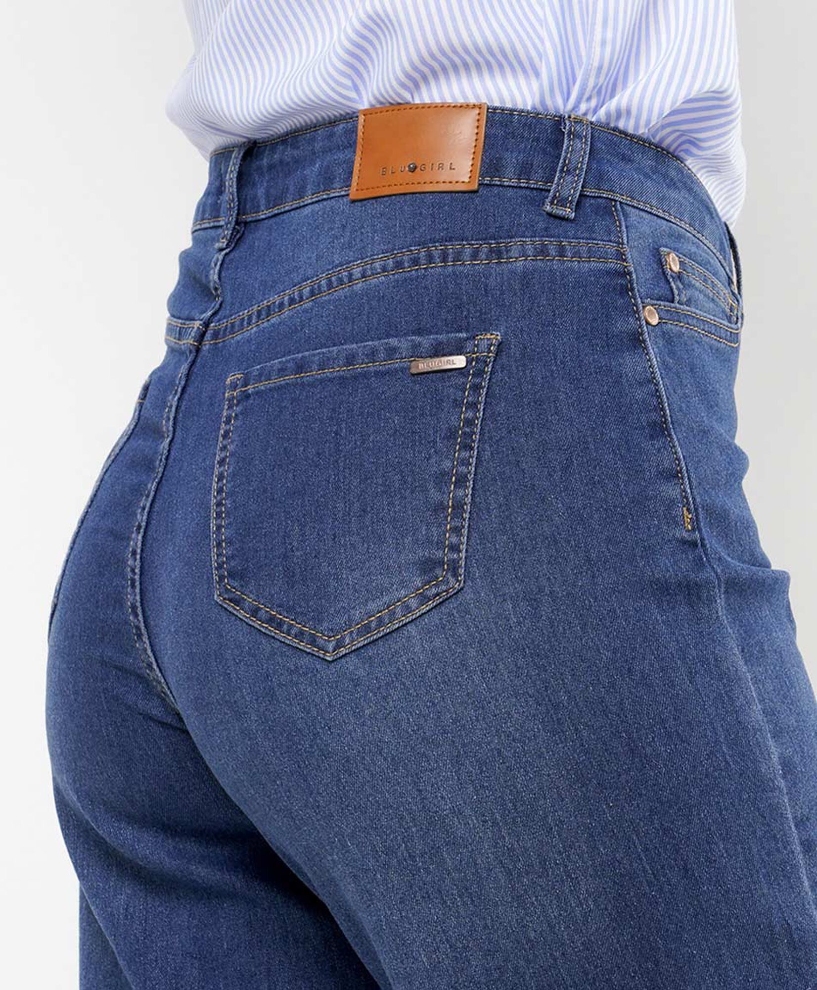 Jeans mujer liso wide Jeans mujer liso wide