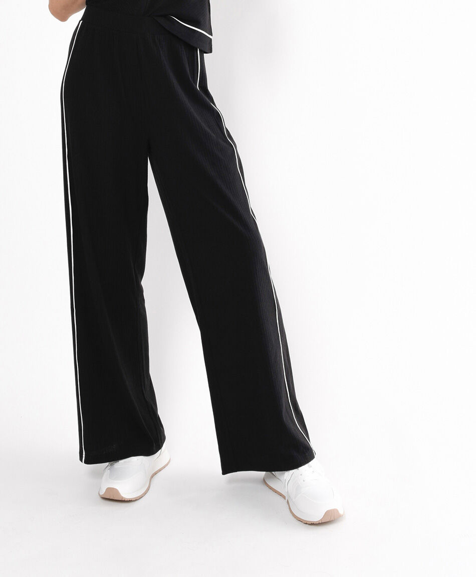 Pantal&oacute;n mujer acanalado