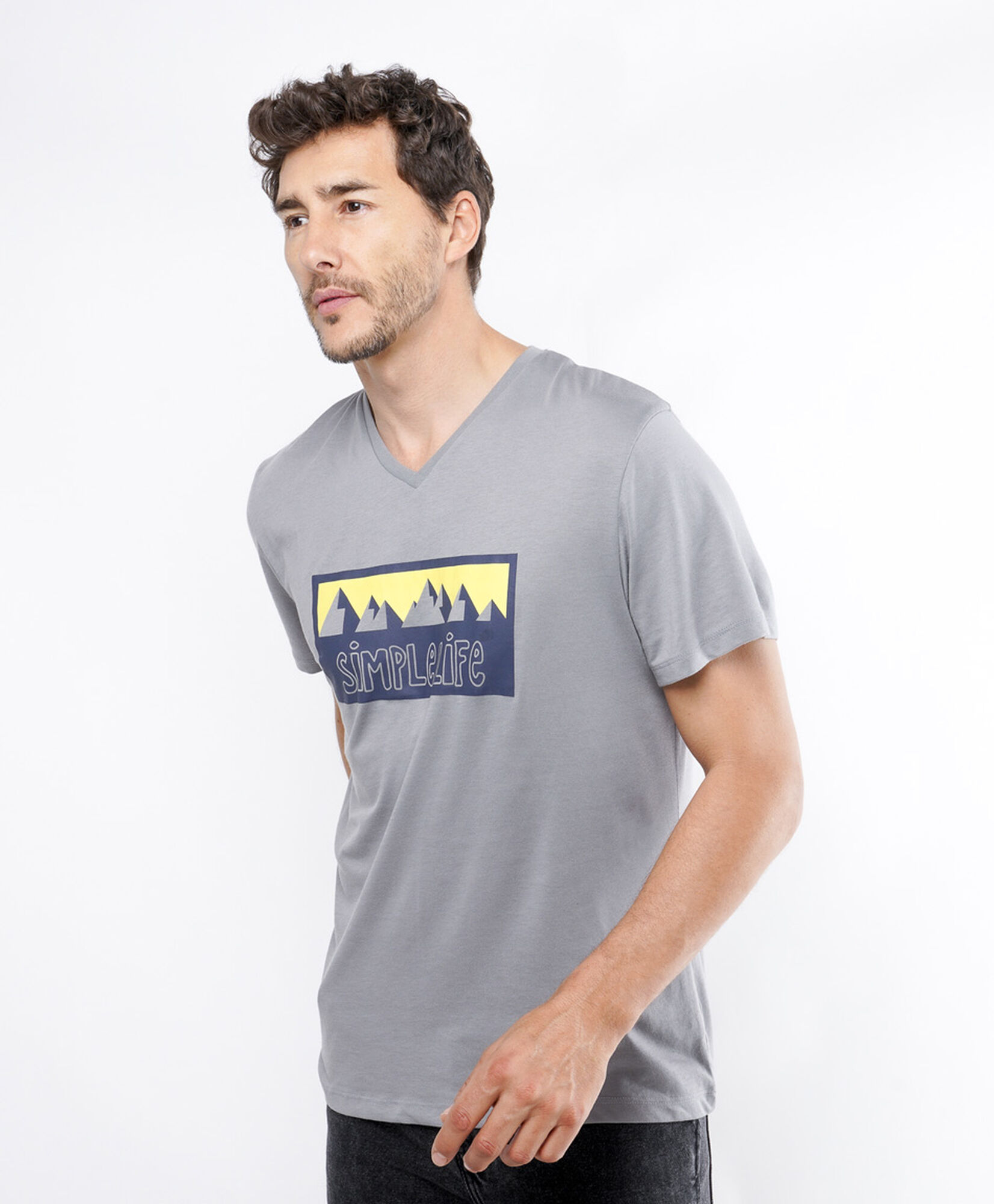 Polera hombre simple life Polera hombre simple life