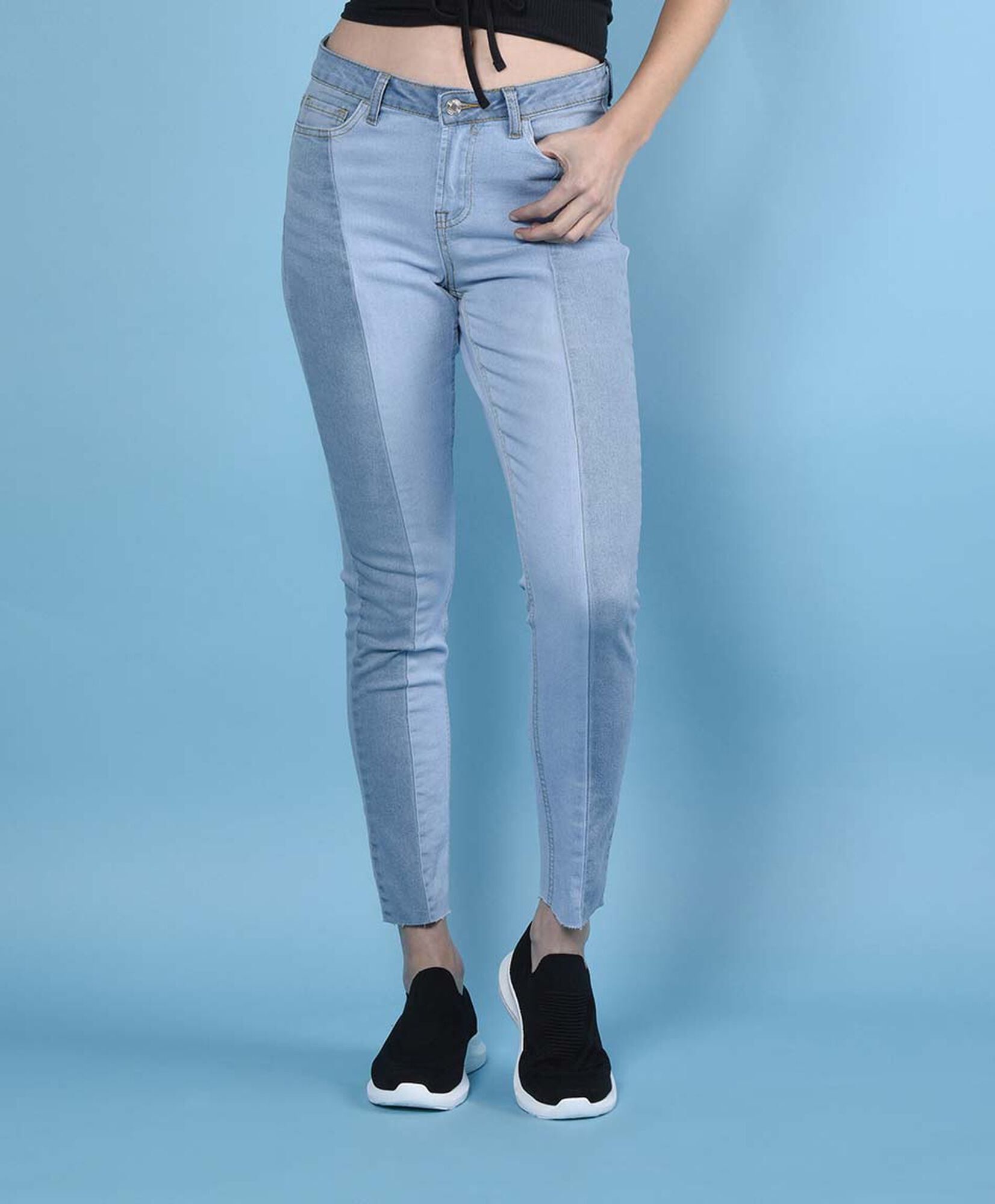 Jeans tiro alto skinny fit Jeans tiro alto skinny fit