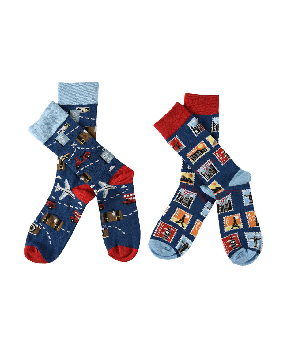 Pack 2 calcetines diseno
