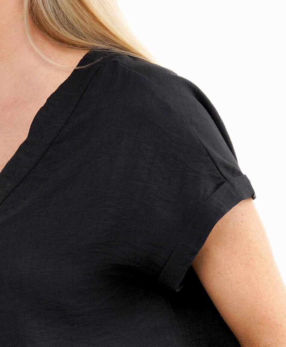 Blusa mujer cuello v
