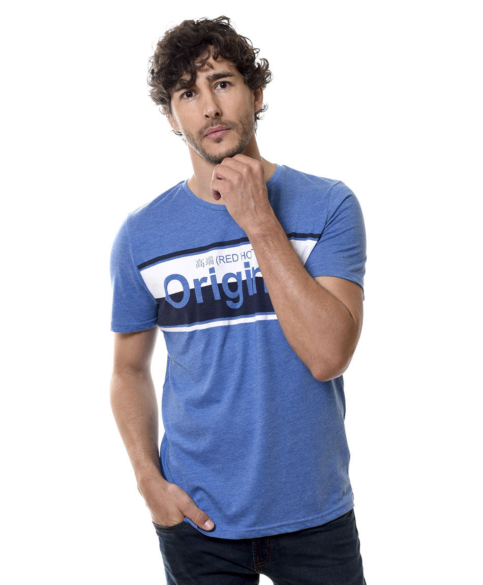 Polera estampada