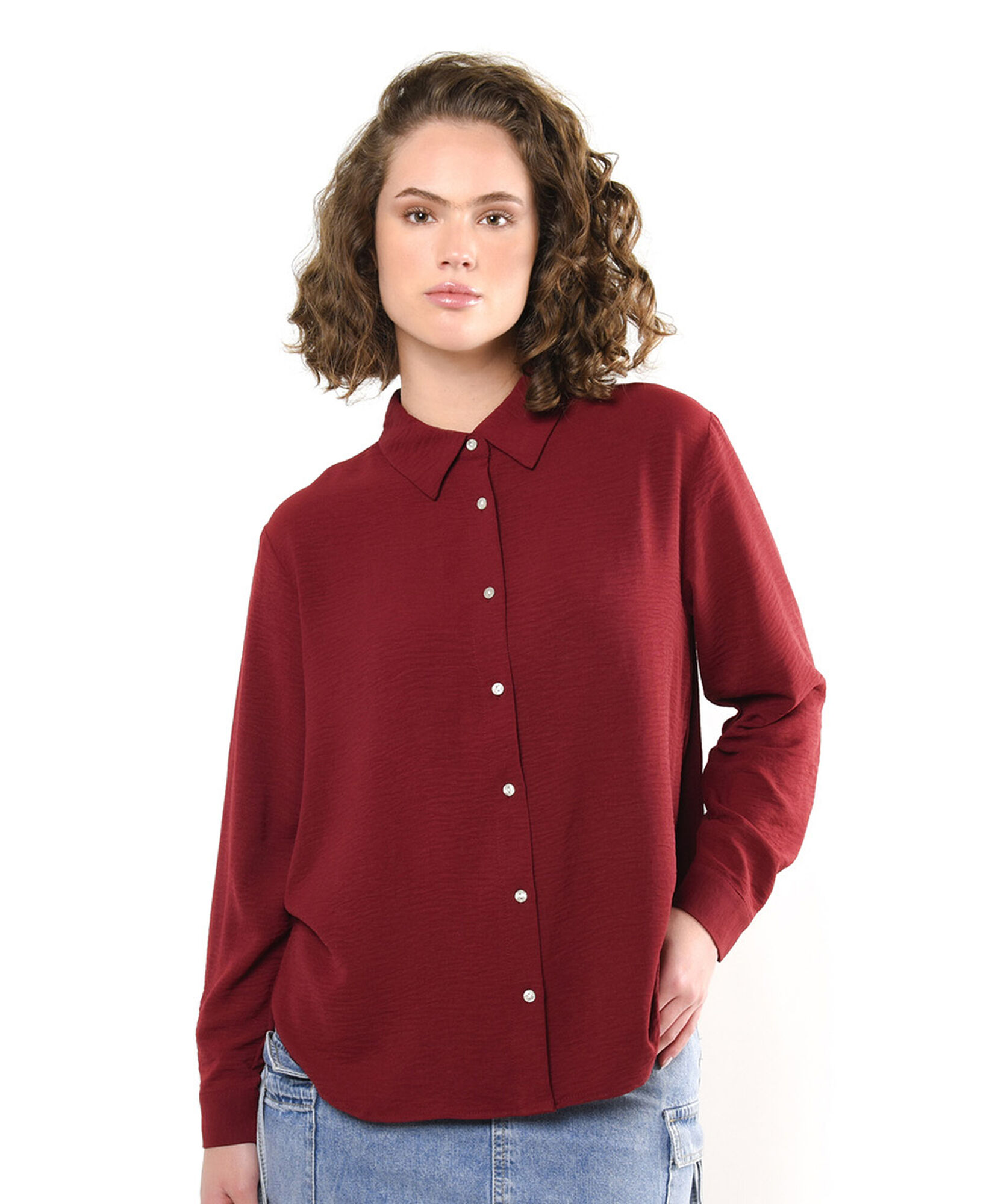 Blusa mujer rojo oscuro Blusa mujer rojo oscuro