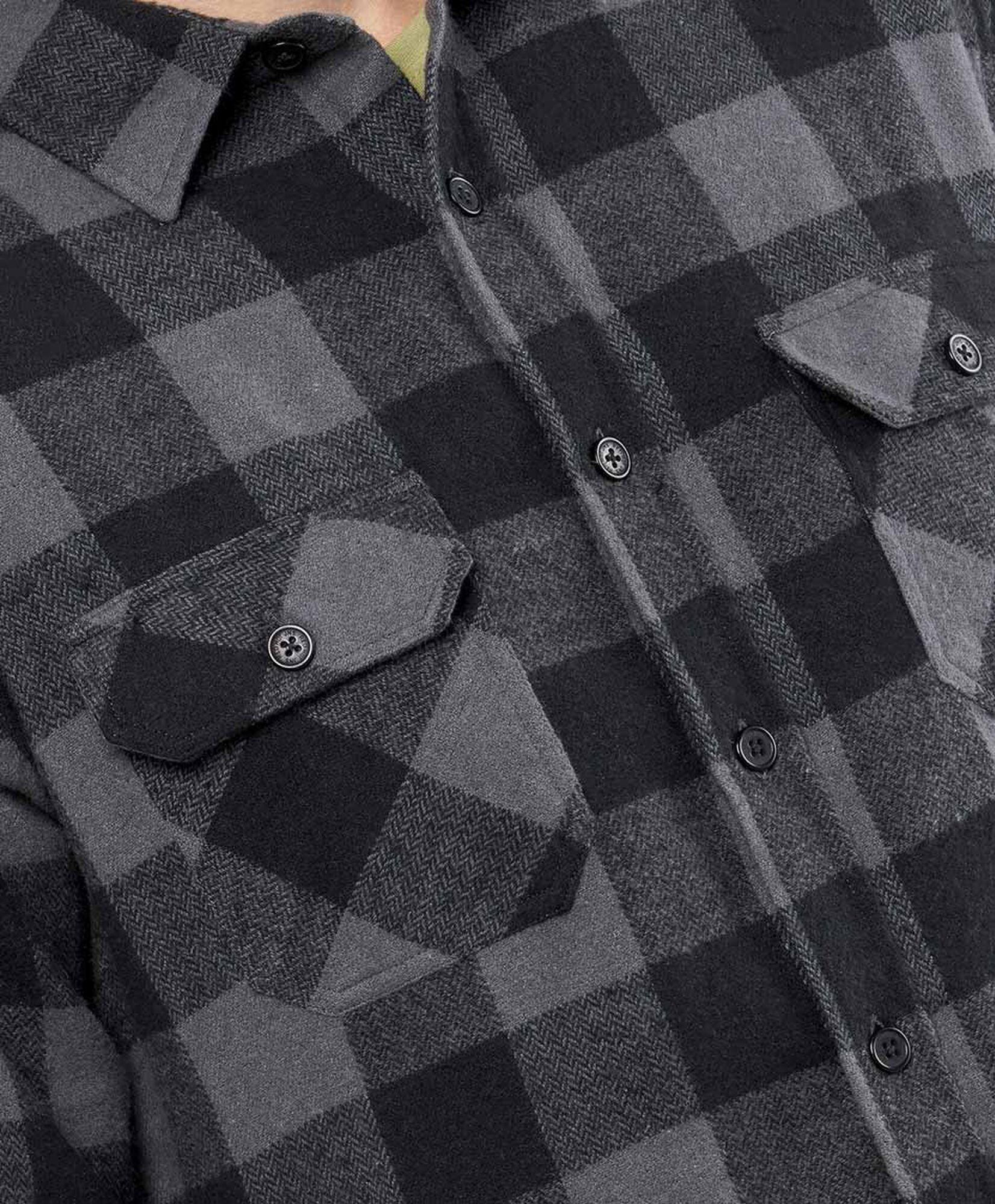 Chaqueta hombre leñadora gris Chaqueta hombre leñadora gris