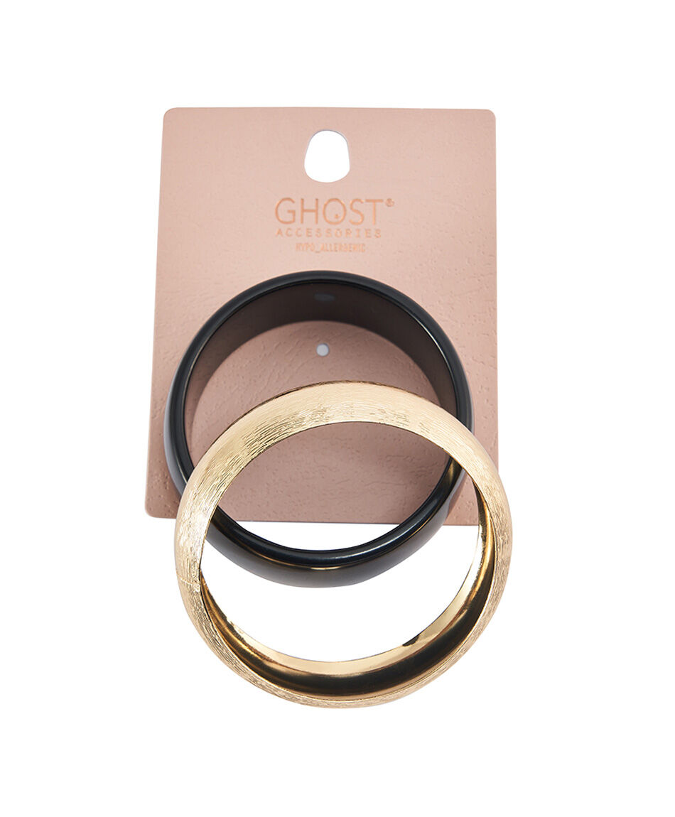 Pulsera mujer gold and black