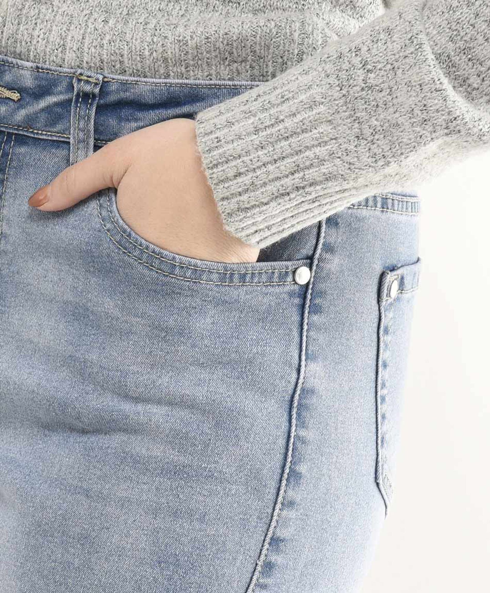 Jeans mujer claro flare Jeans mujer claro flare