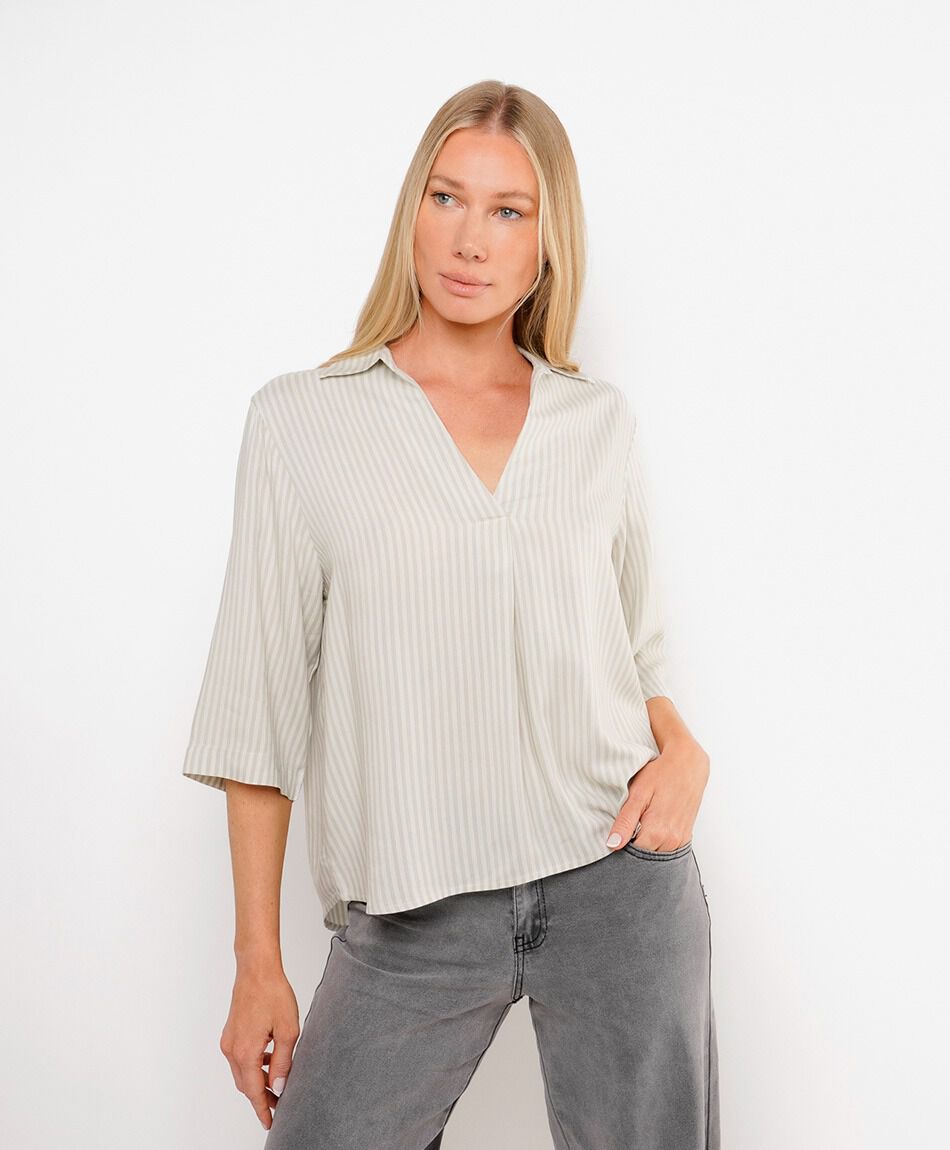 Blusa mujer l&iacute;neas finas