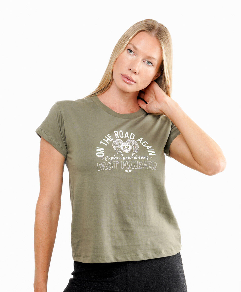 Polera mujer road