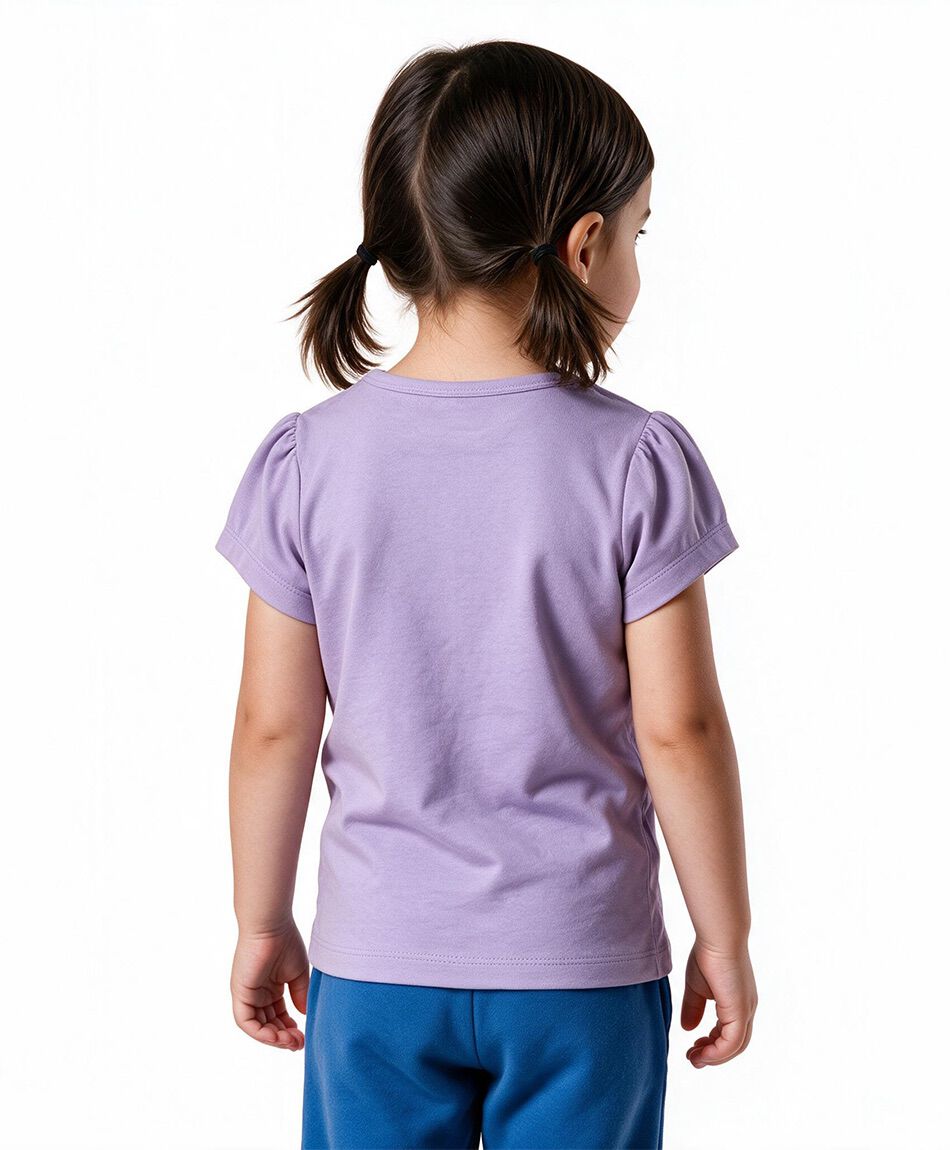 Polera beb&eacute; parche flores