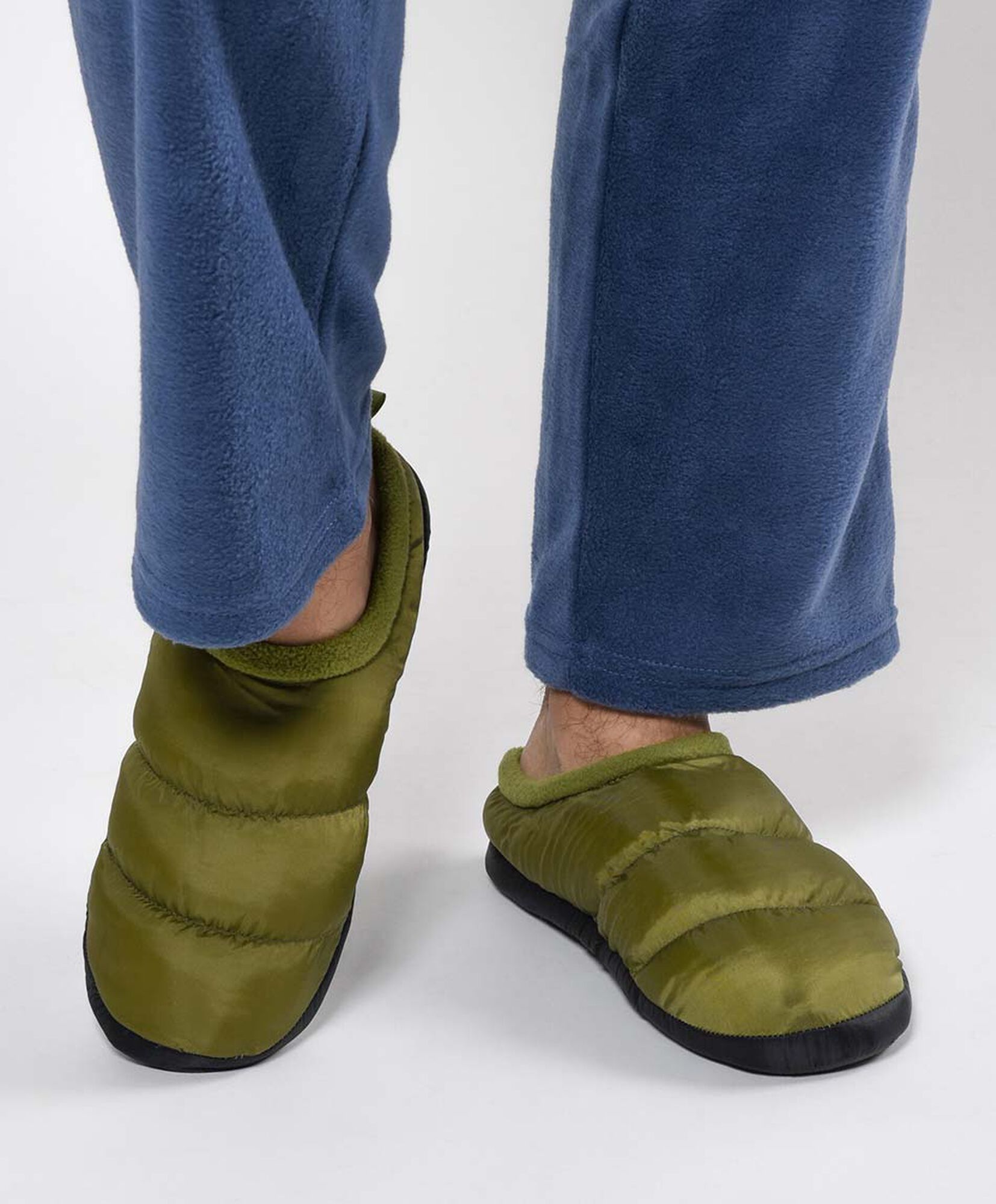 Pantufla hombre polar costuras Pantufla hombre polar costuras