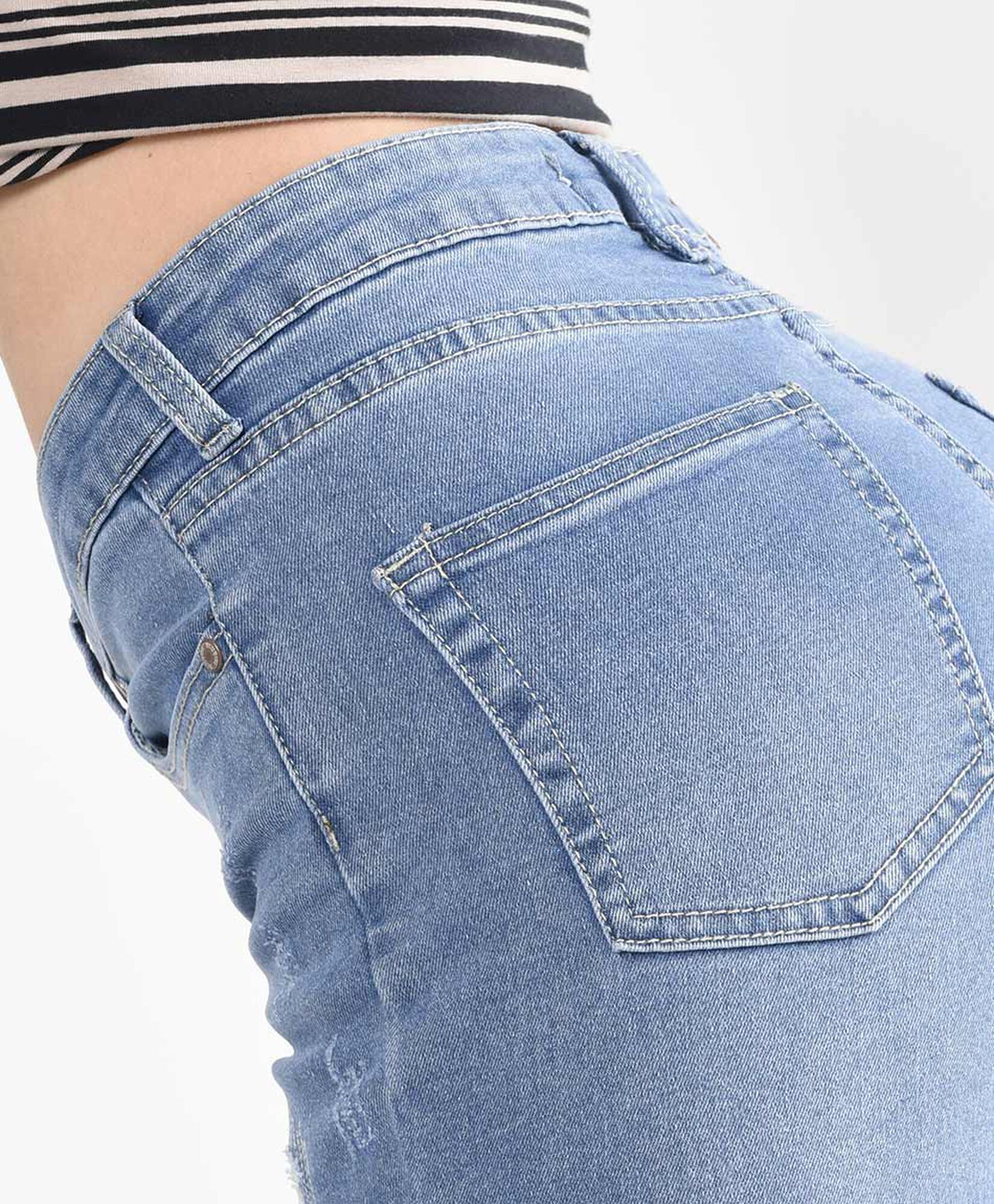 Jeans mujer rasgado Jeans mujer rasgado