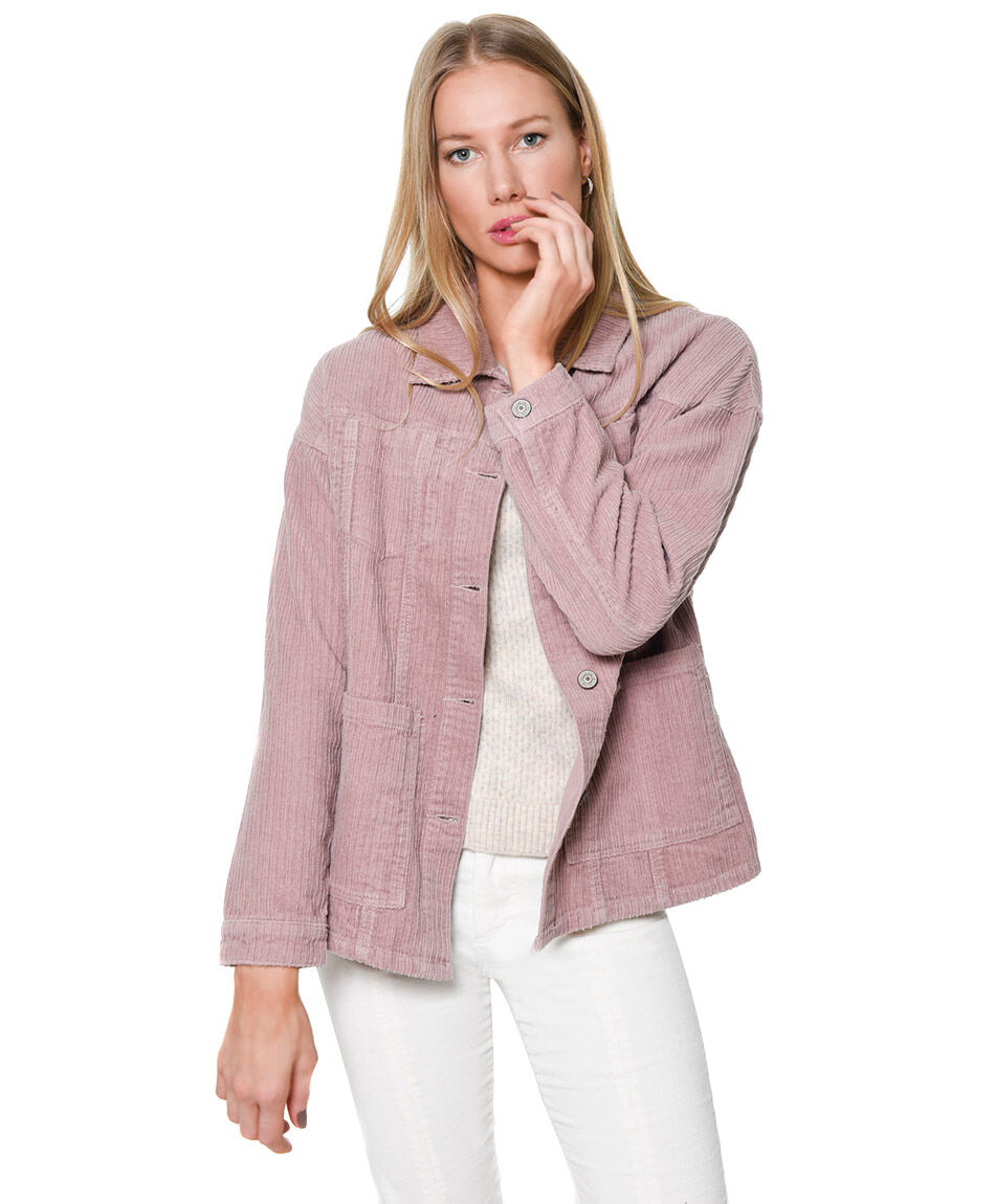 Chaqueta bolsillos corderoy