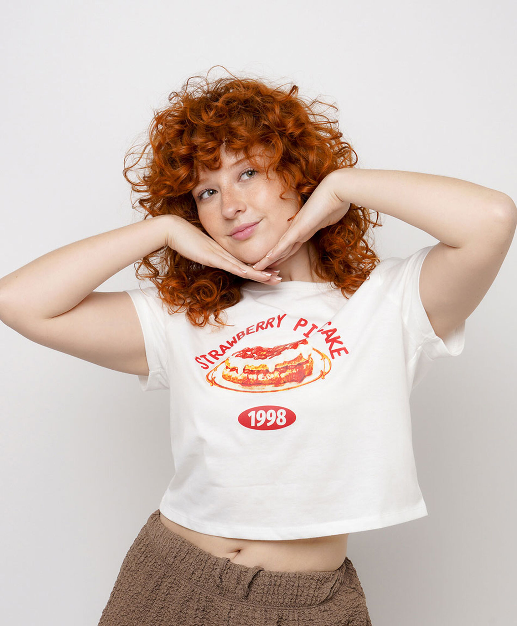Polera mujer strawberry cake Polera mujer strawberry cake